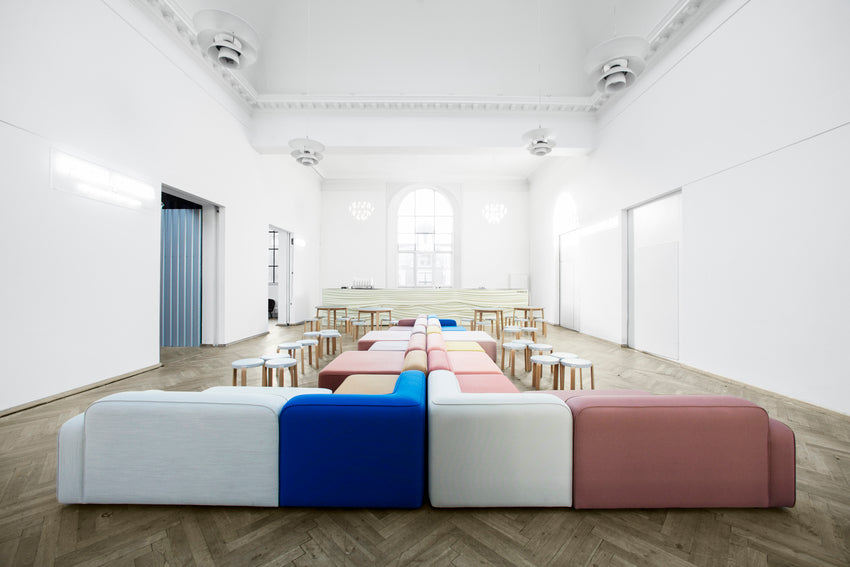 Polsteres Seilmodularsofa