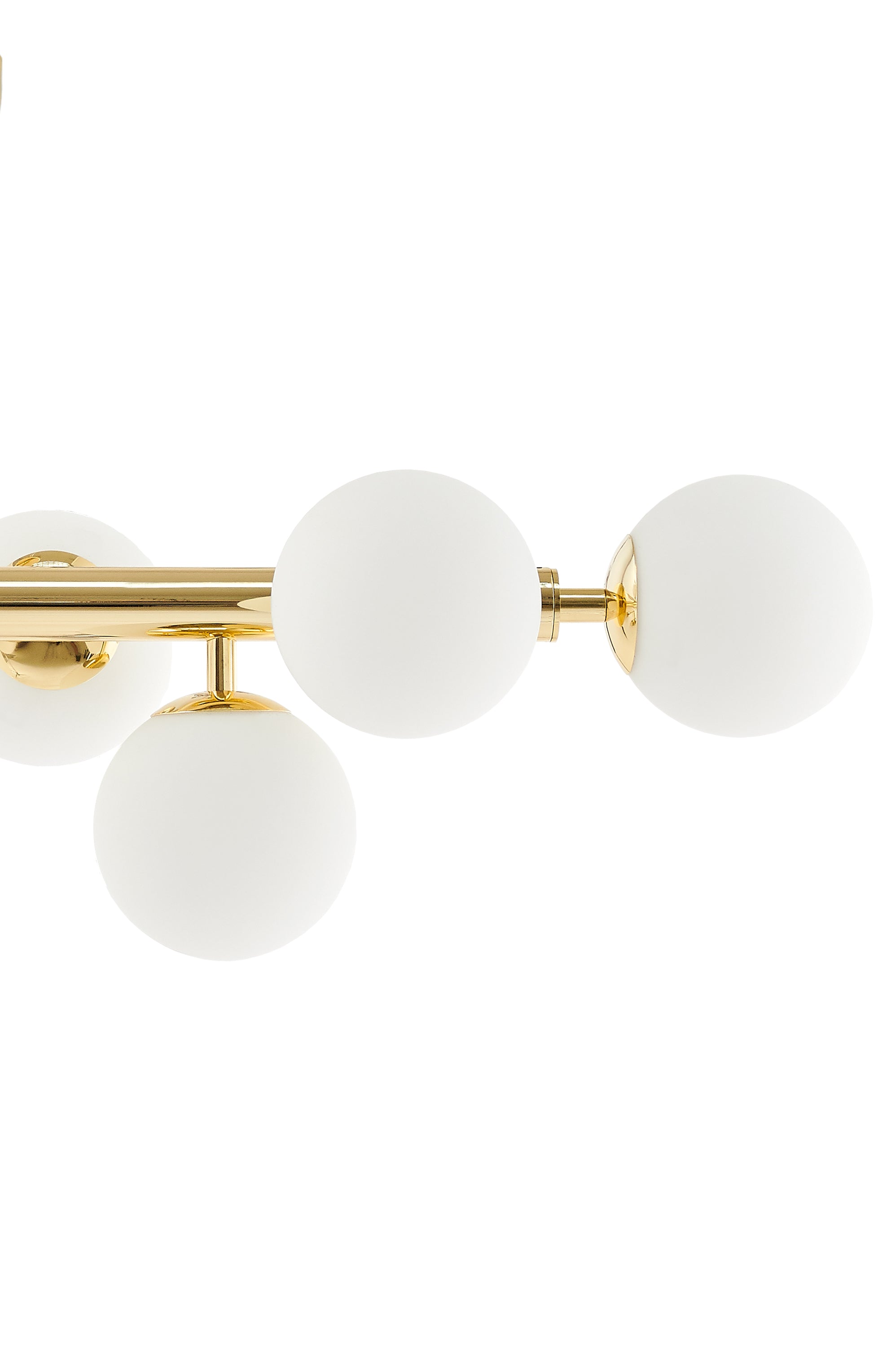 Lampa sufitowa CUMULUS 3 złoty