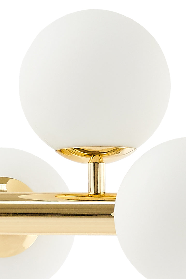 Lampa sufitowa CUMULUS 3 złoty