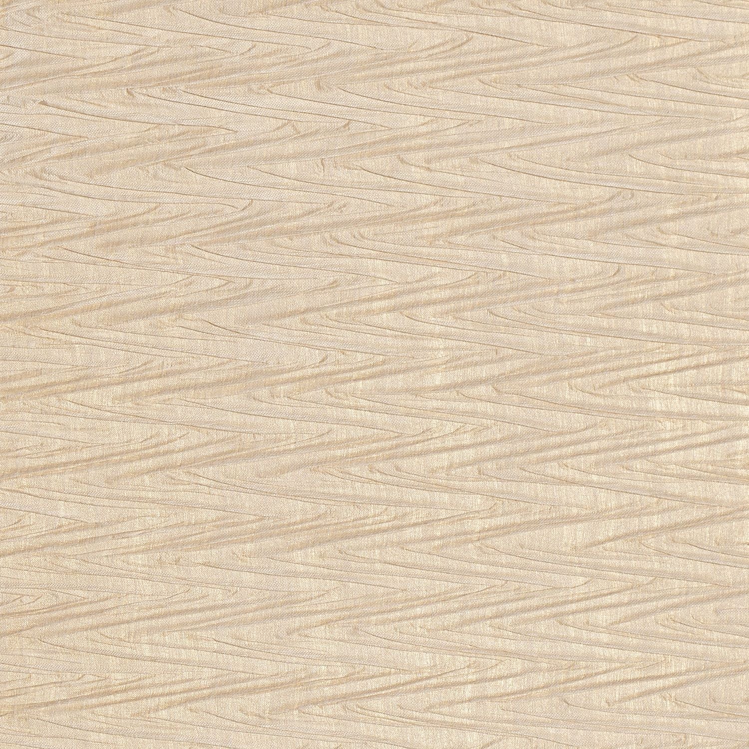 Strukturierte, metallisierte Textiltapete mit geometrischem Muster THÉIA beige