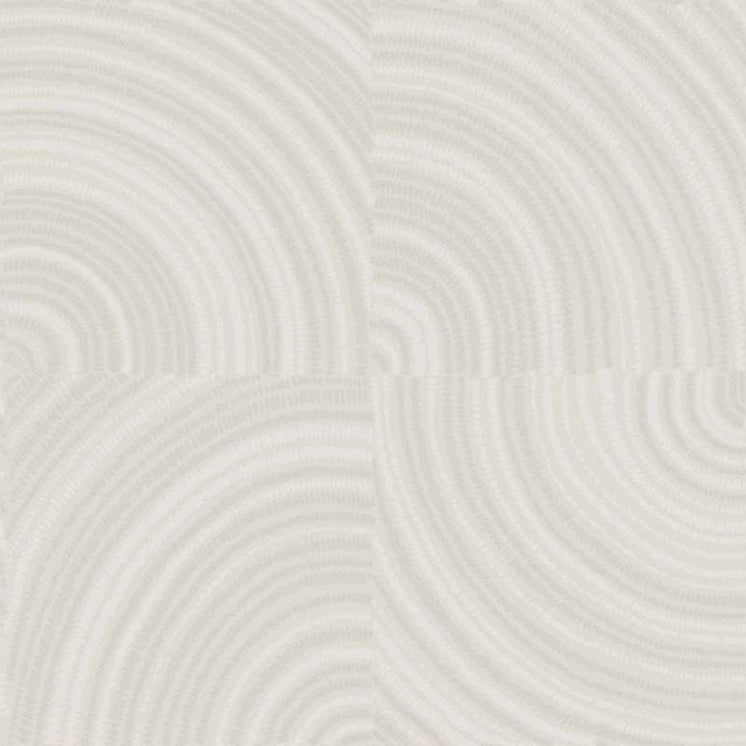 Tapeta tekstylna z geometrycznym wzorem ALENTOURS - IVOIRE ORANGE kość słoniowa