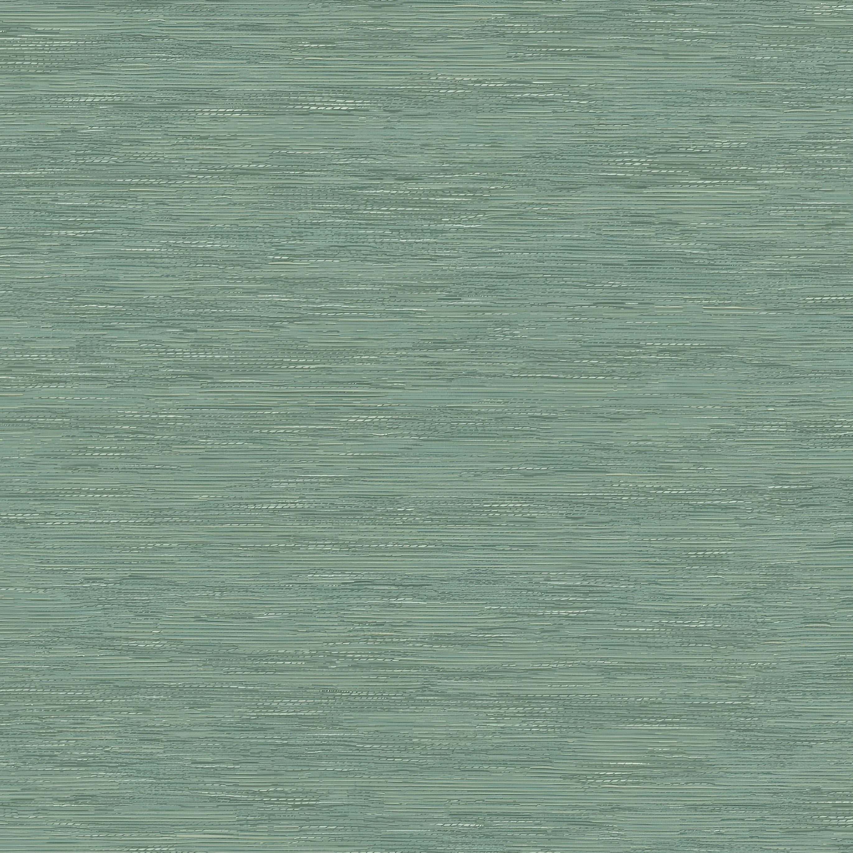 Strukturierte Tapete, die Jacquardstoff imitiert - TATAMI - gedämpftes Grün CÉLADON
