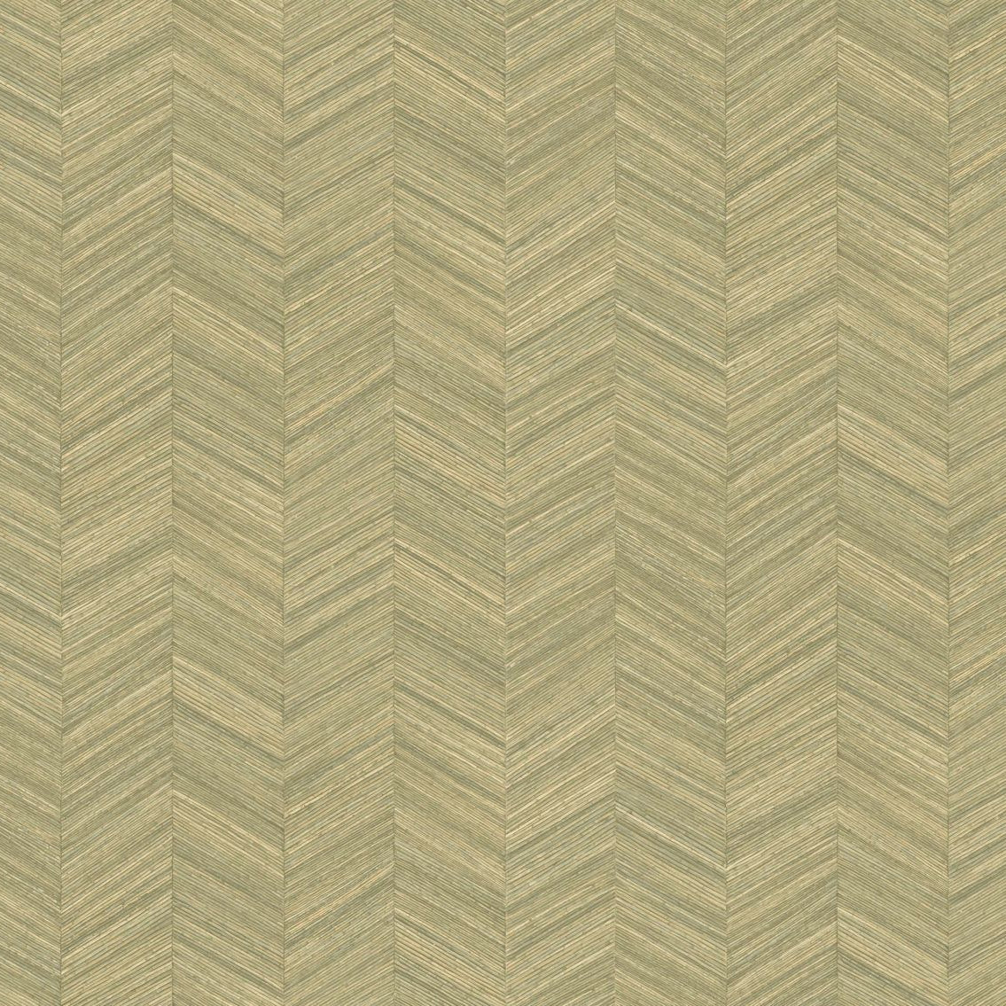 Herringbone Pattern Wallpaper OCOTEA - AMANDE Almond