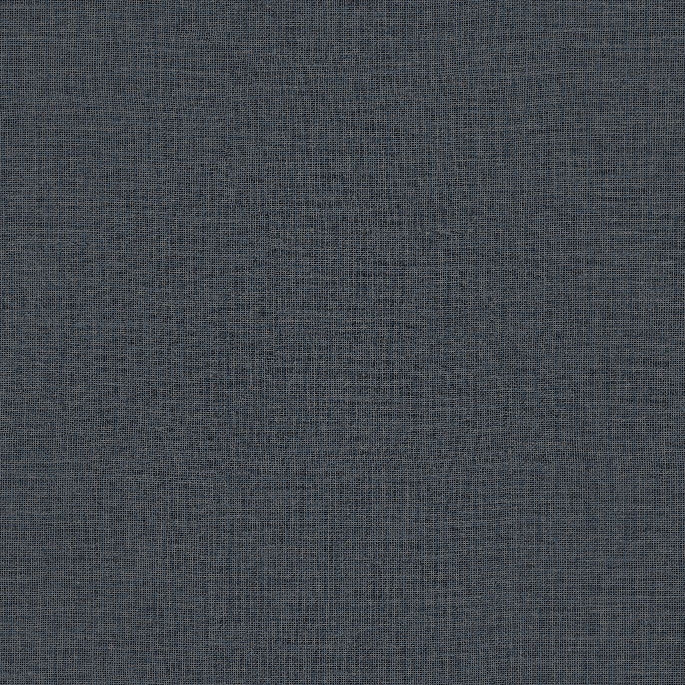 Tapeta strukturalna imitująca płótno LIENZO - MARINE granatowy