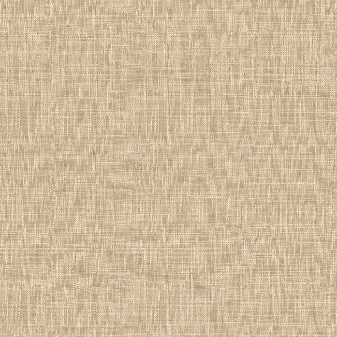 Vinyl wallpaper on non-woven fabric, textured, resembling woven raffia SIERRA - LIN sand
