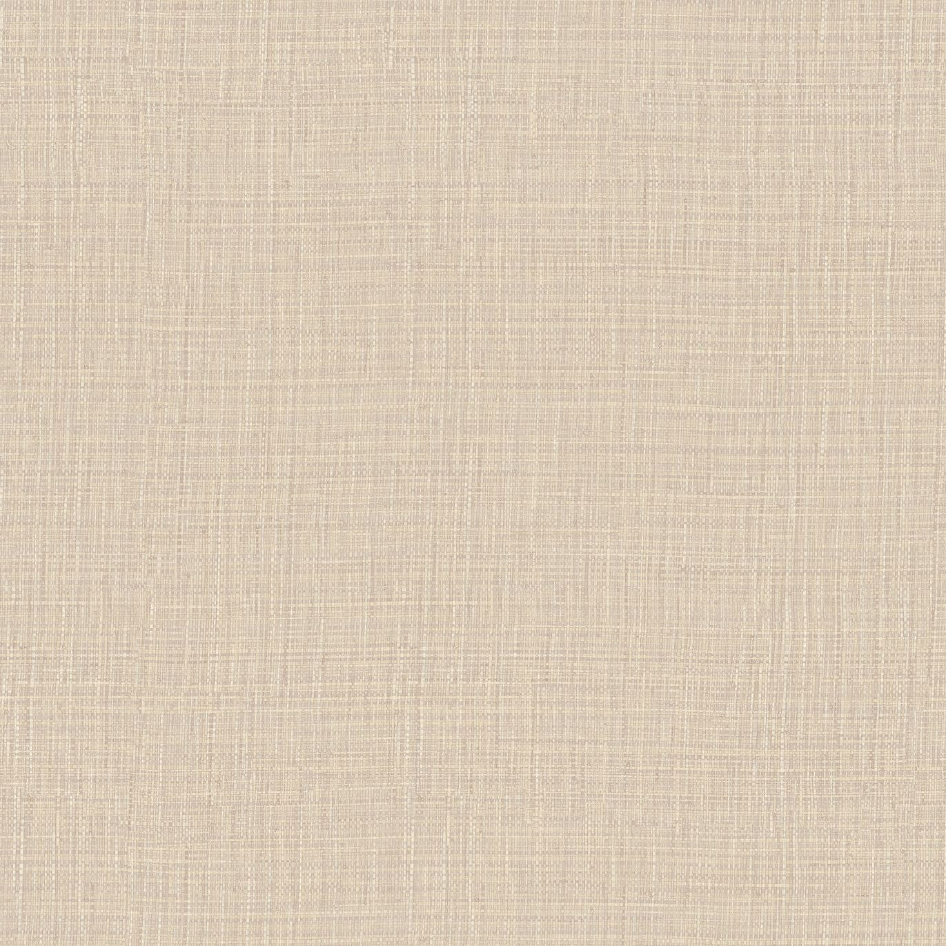 Structural vinyl wallpaper on fleece imitating woven raffia SIERRA - GALET beige