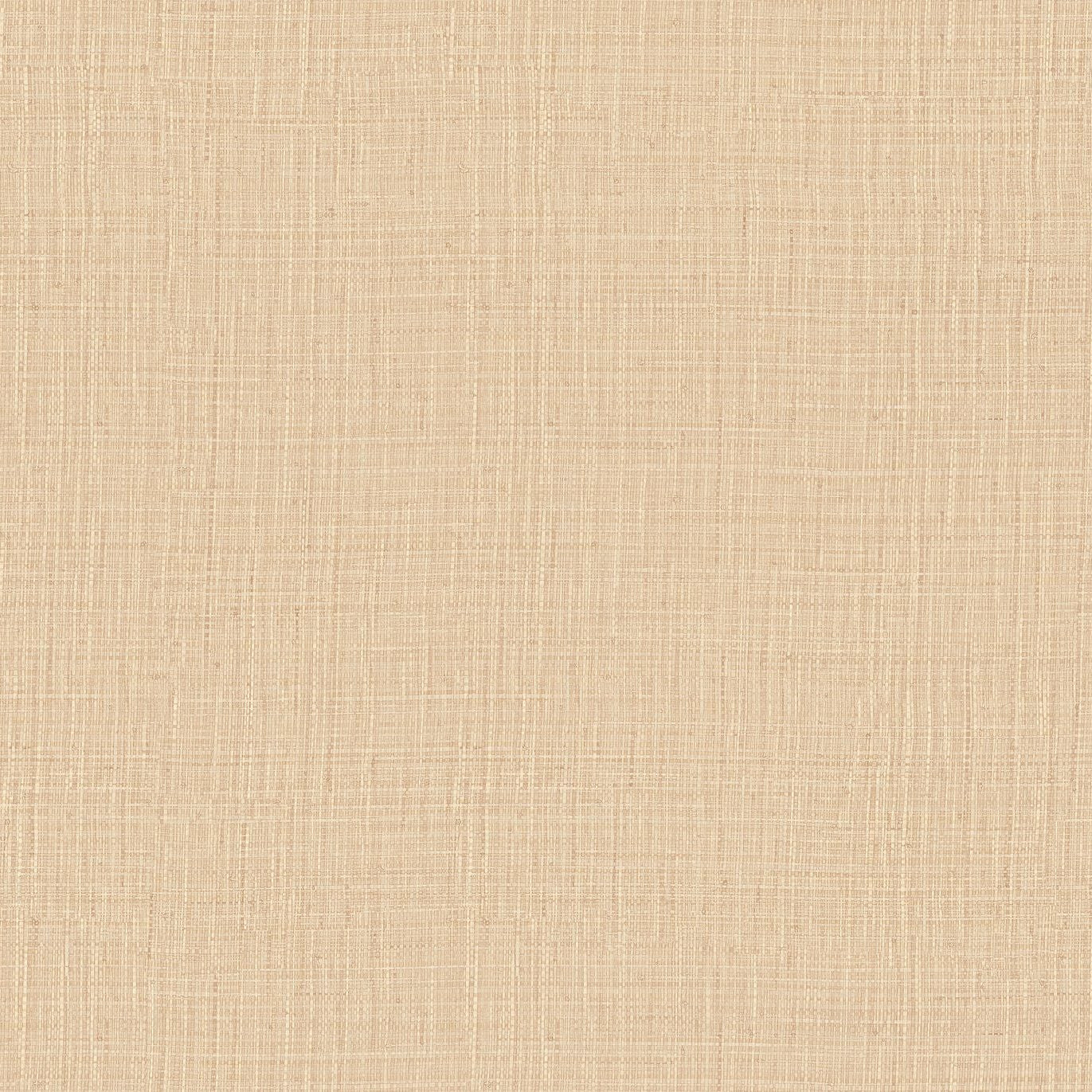 Vinyl wallpaper on non-woven fabric, textured, resembling raffia SIERRA - COQUILLE sandy beige
