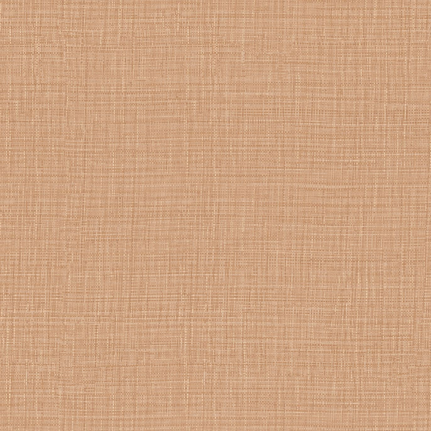 Vinyl wallpaper on non-woven fabric, textured, resembling woven raffia SIERRA - NUDE dark beige