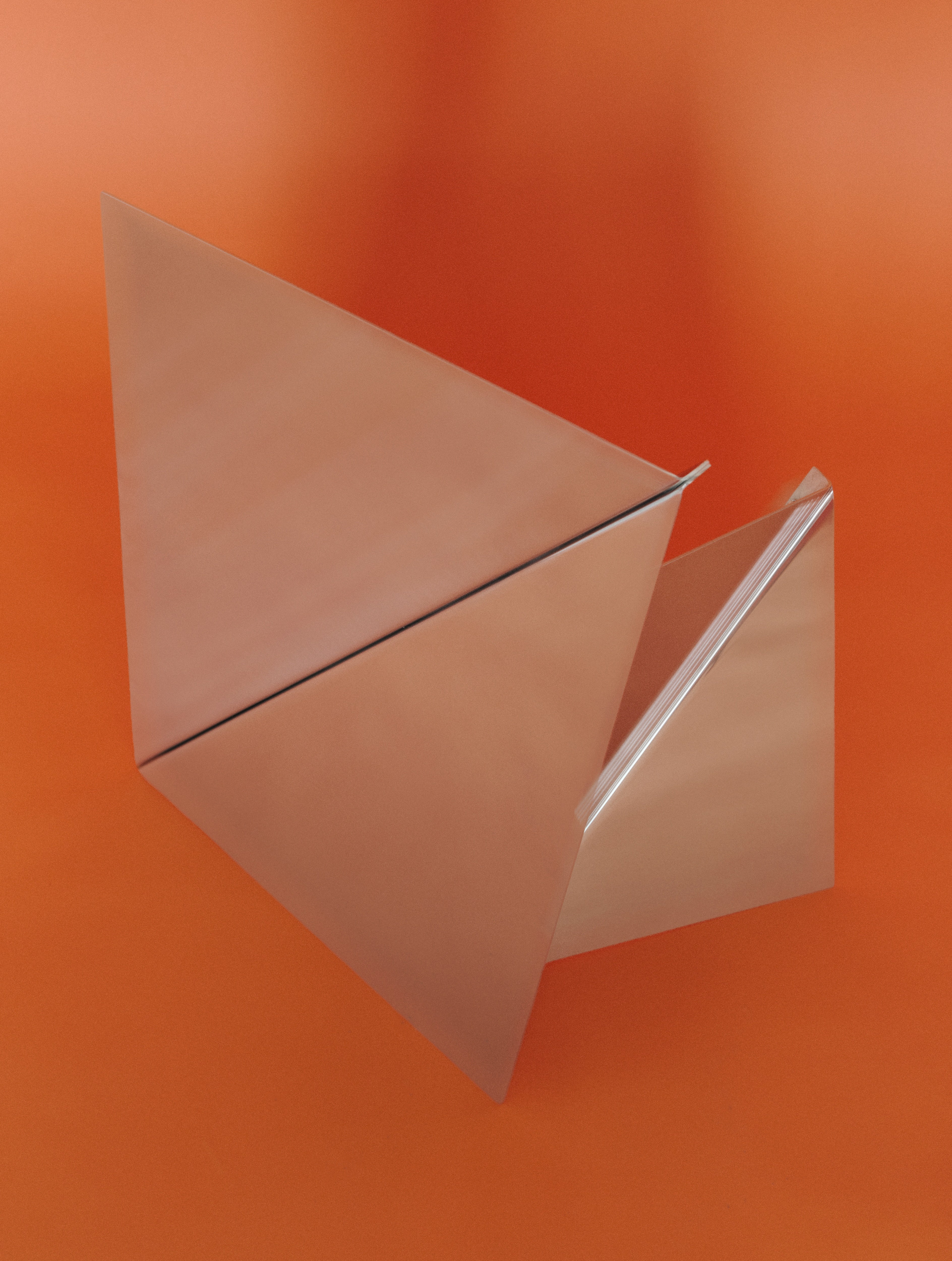 GAZE Polished Steel Mirror