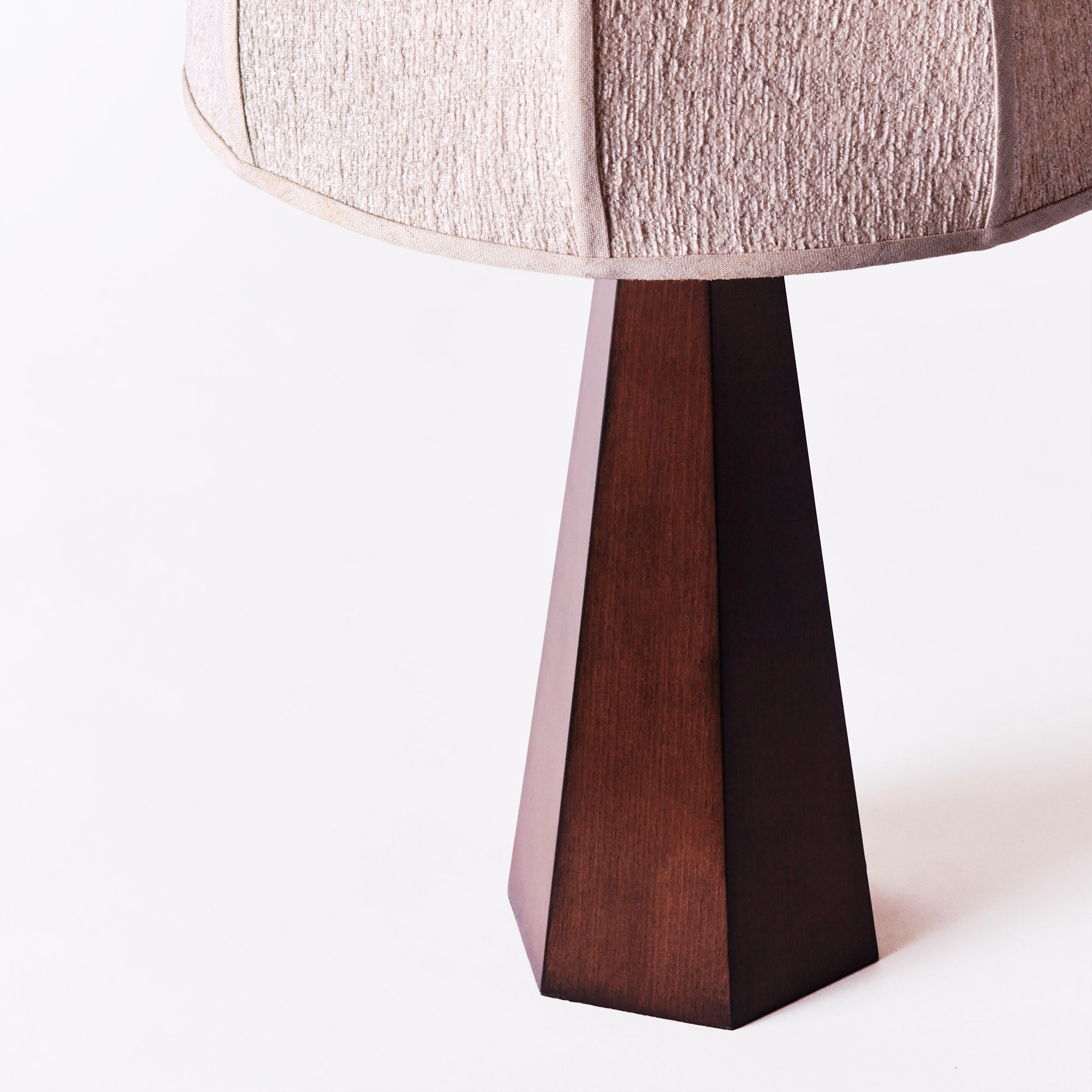 HEXAGON Ash Veneer Table Lamp