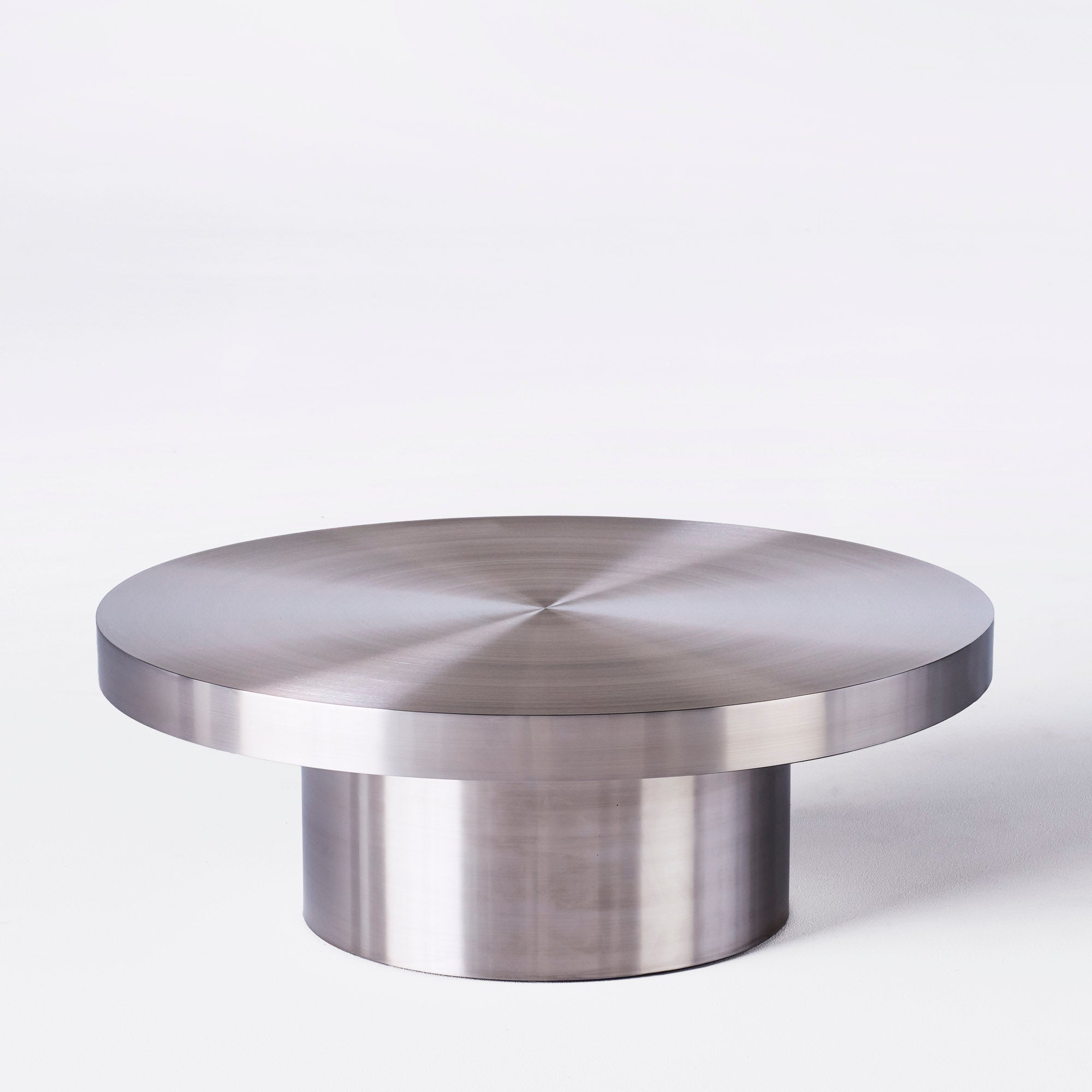 Couchtisch CUFFLINK poliertes Stahl