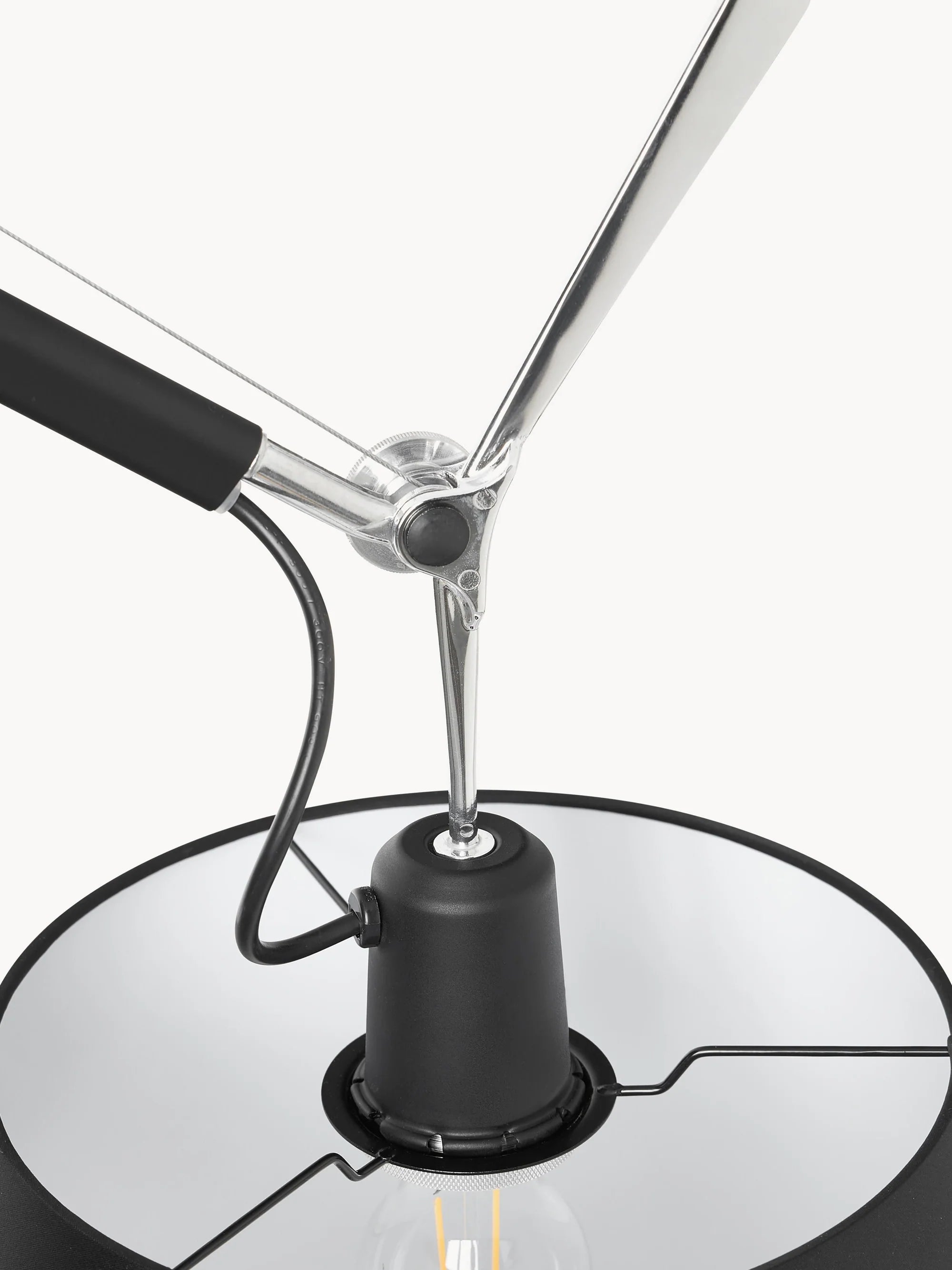 Lampa podłogowa TOLOMEO MEGA czarny