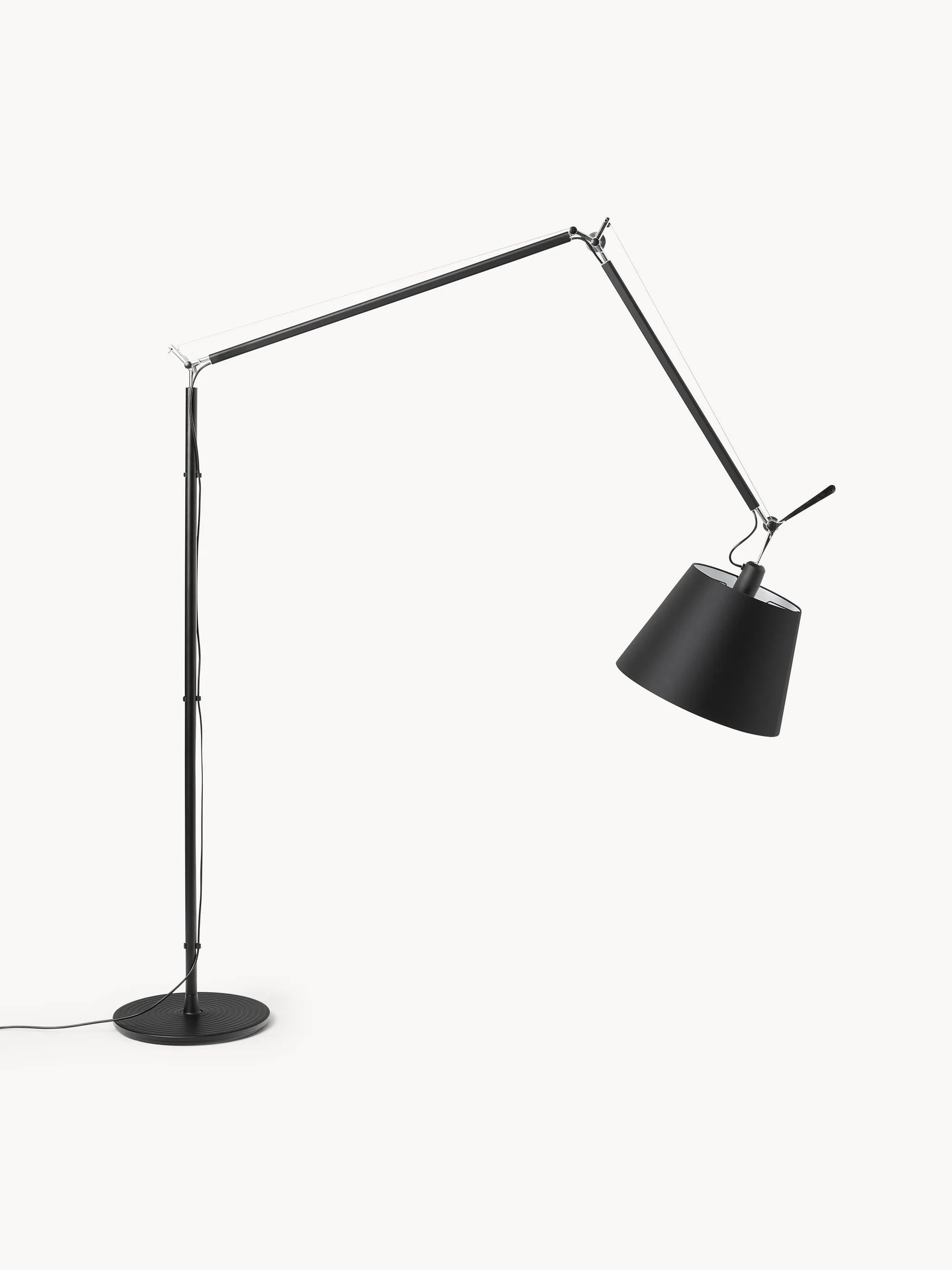 Lampa podłogowa TOLOMEO MEGA czarny