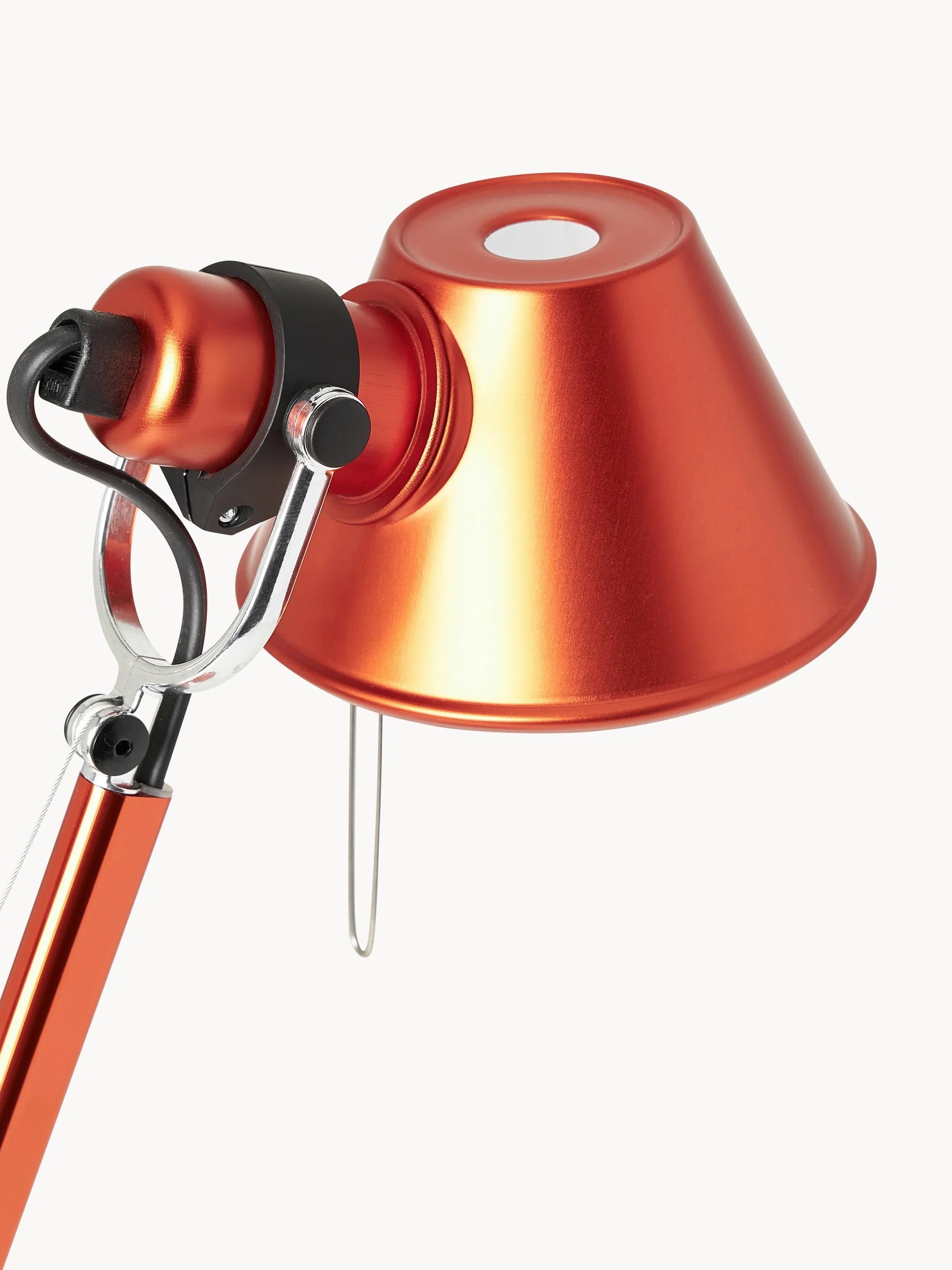 Adjustable Desk Lamp TOLOMEO MICRO Matte Orange