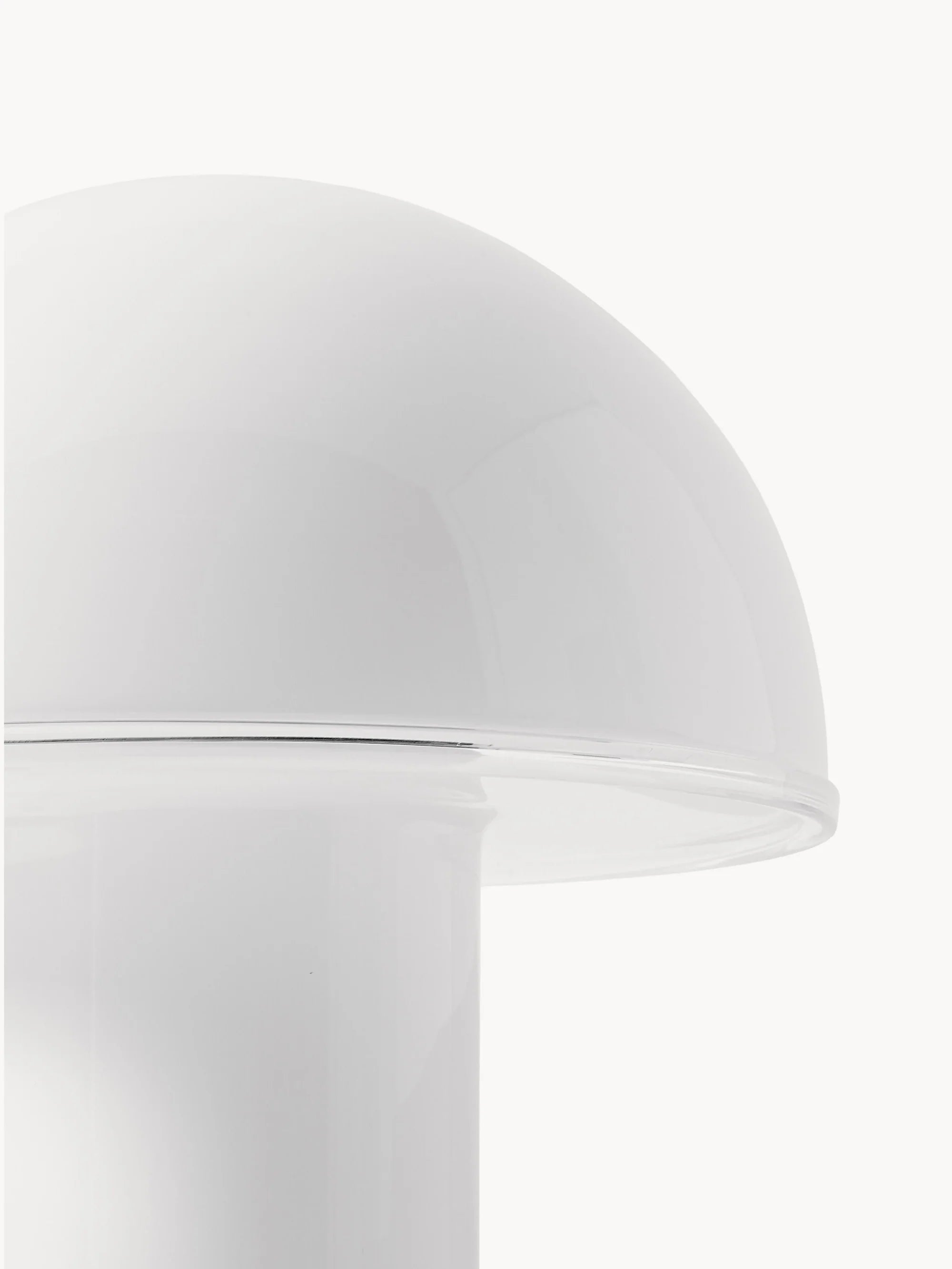 Tischlampe ONFALE mundgeblasen aus Glas