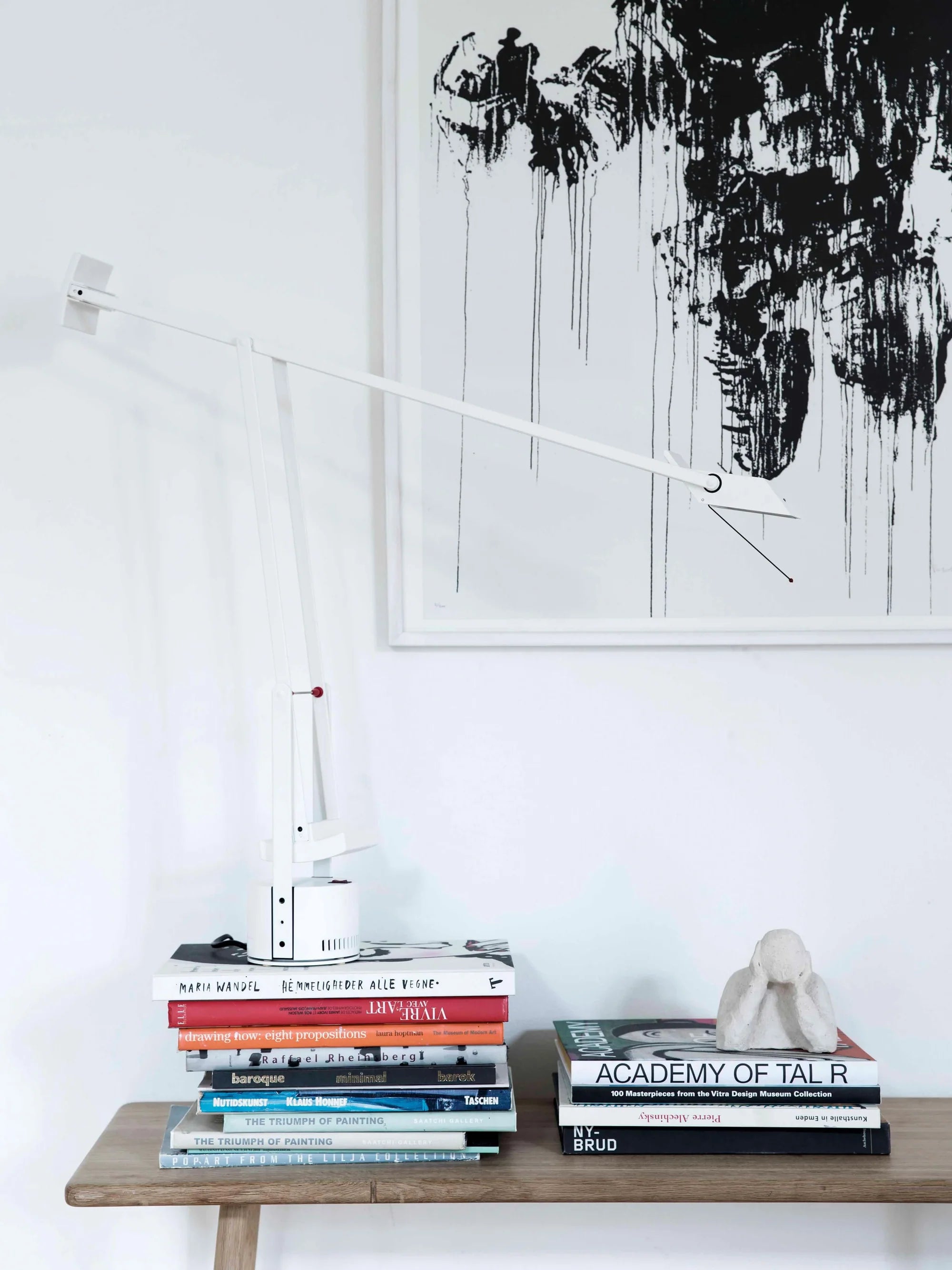 Verstellbare Schreibtischlampe TIZIO weiß