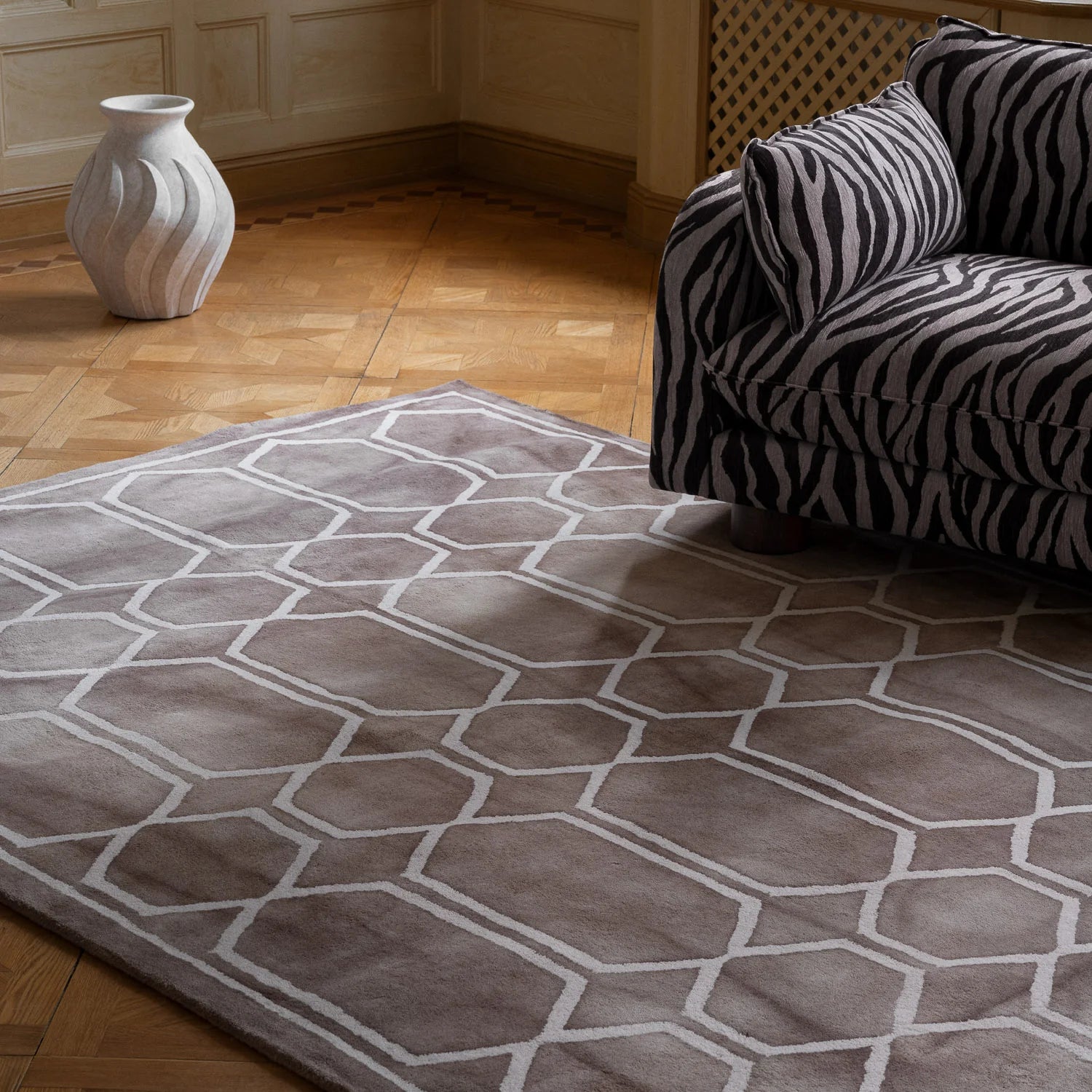 Sessel MILES LOVESEAT Zebra