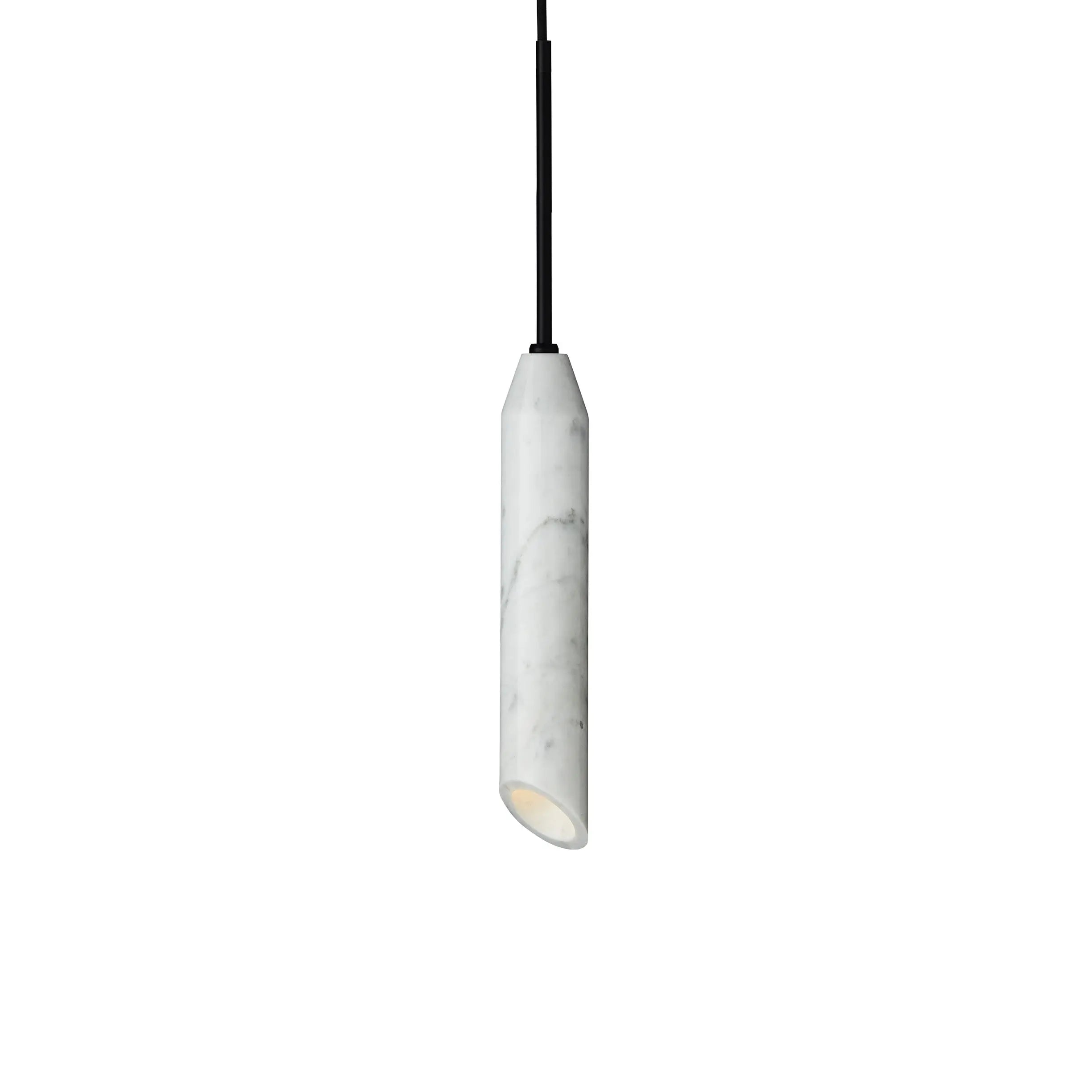 Lampa wisząca MARBLE ART biały marmur – Design By Us
