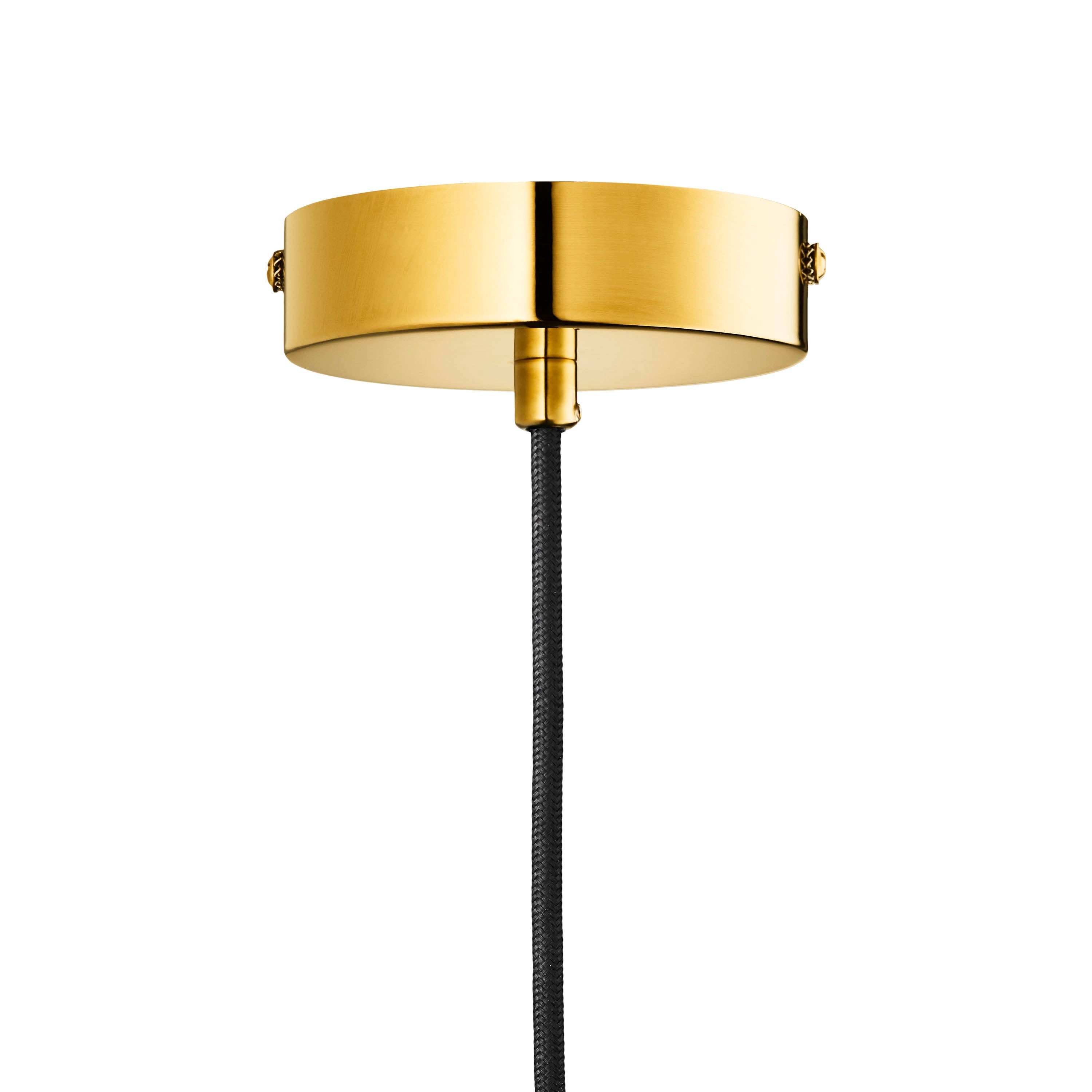 Lampa wisząca MARBLE ART brązowy marmur