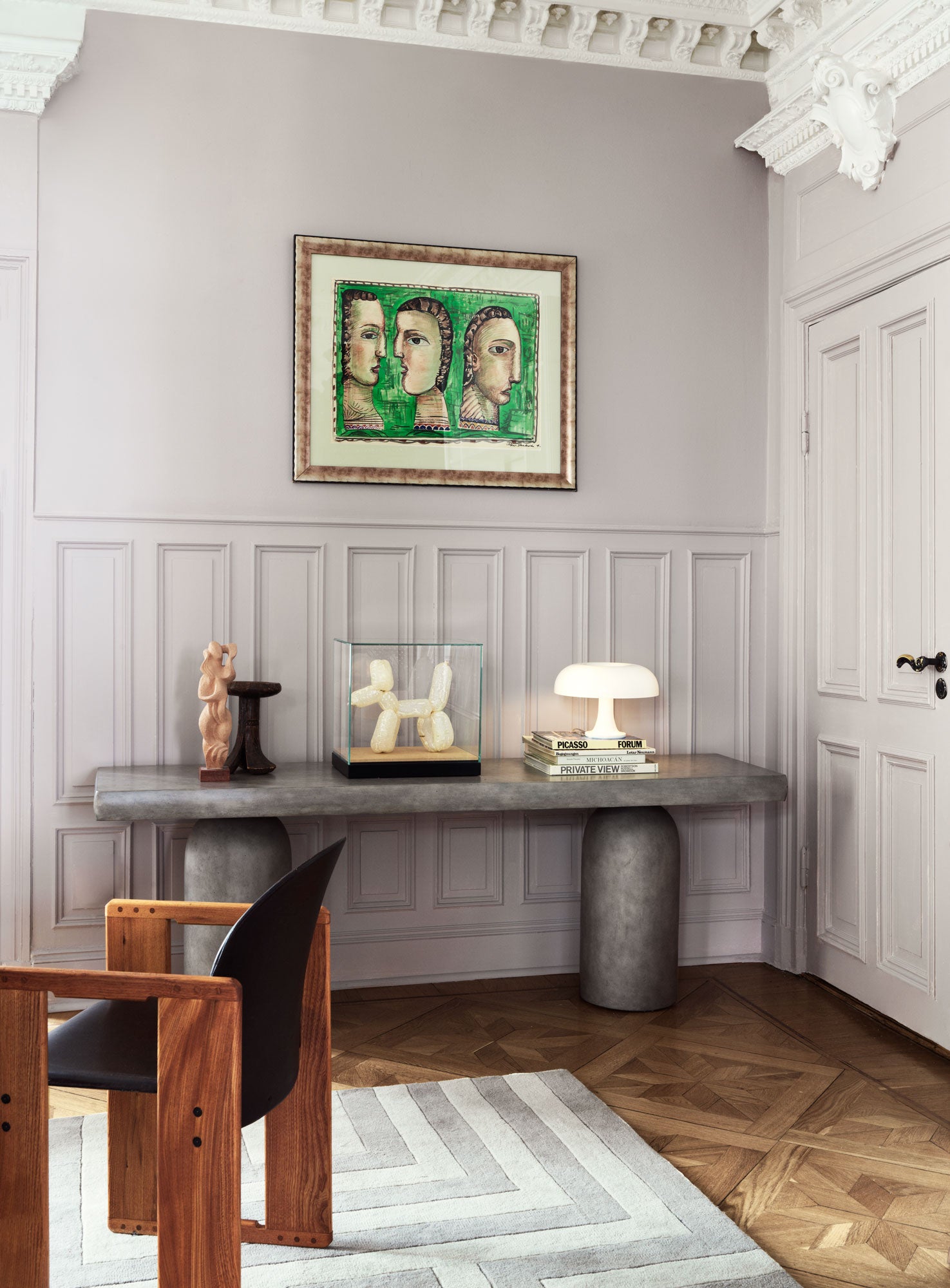 Console TABLE gray