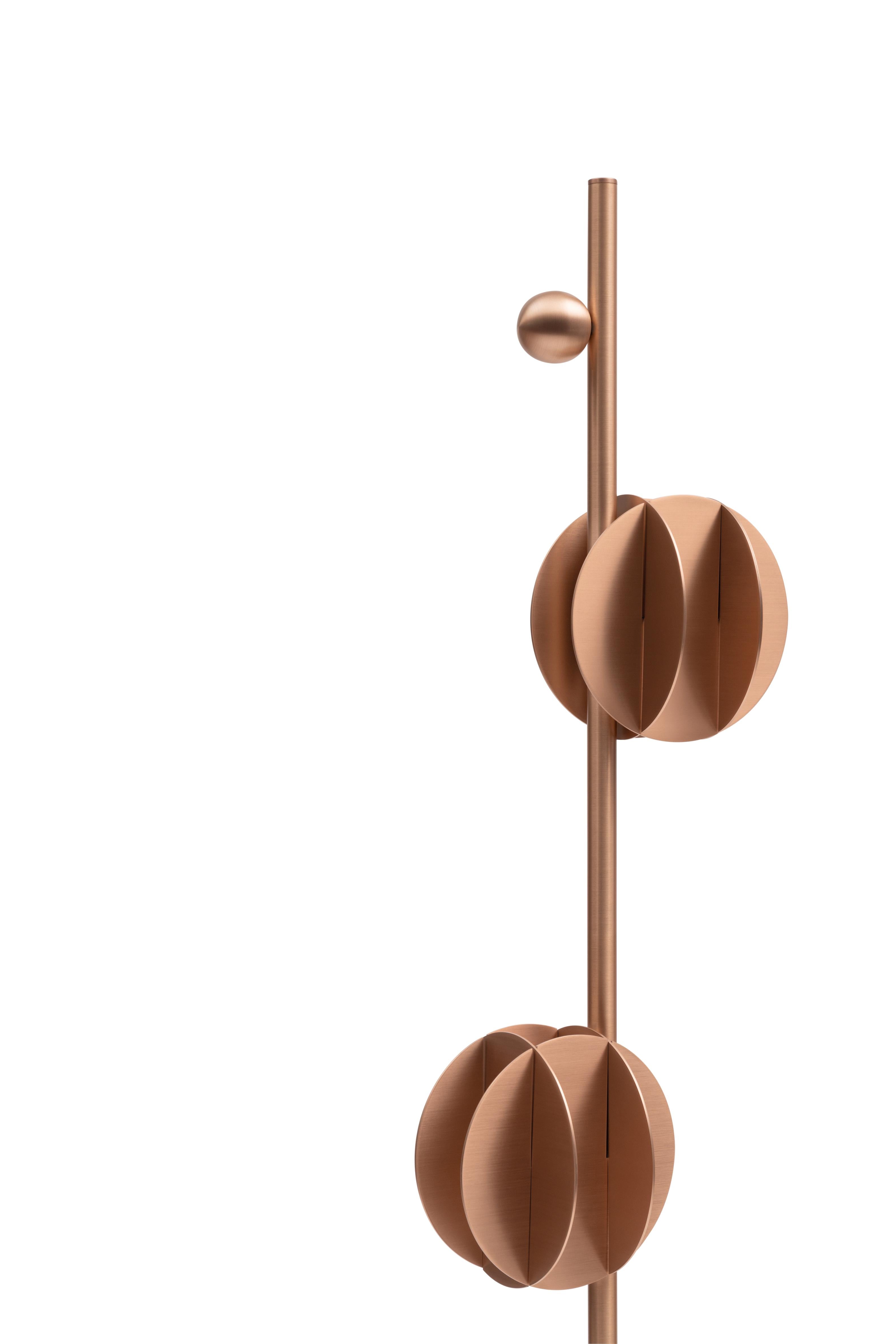 Stehlampe EL Kupfer