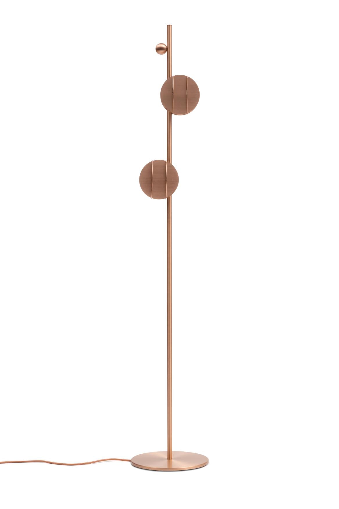 Stehlampe EL Kupfer