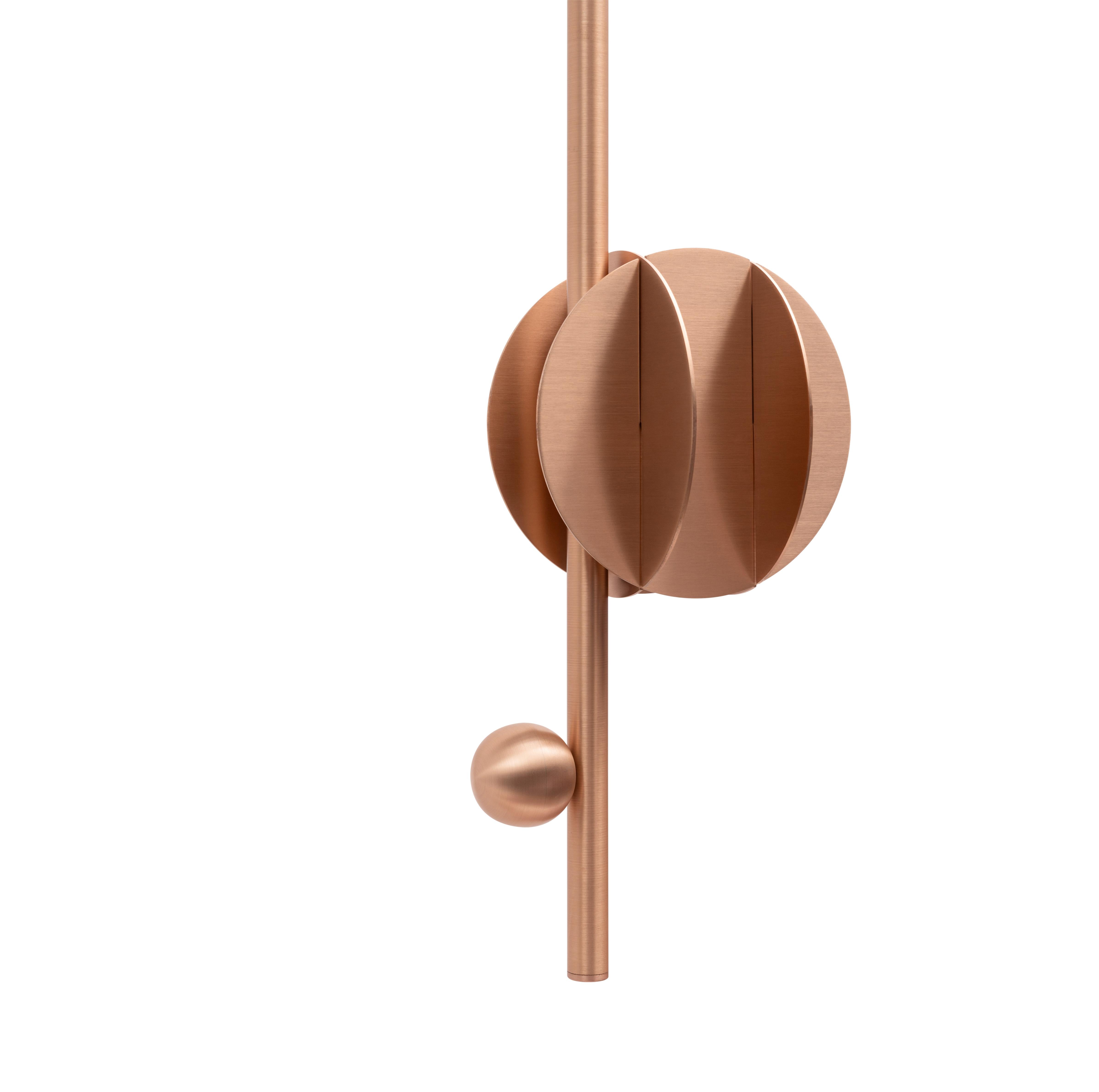 Pendelleuchte EL VERTICAL Kupfer