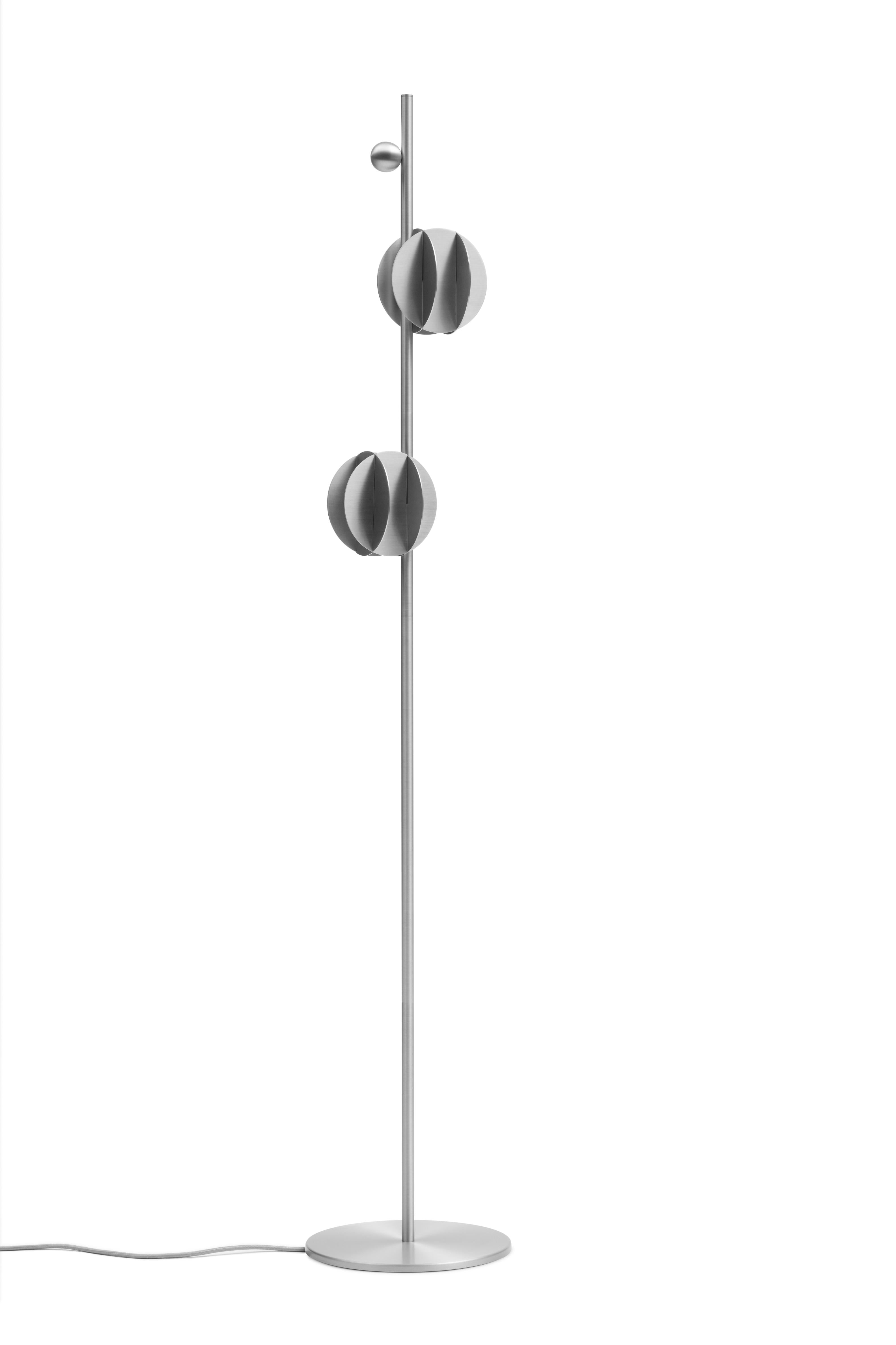 Lampa podłogowa EL stal