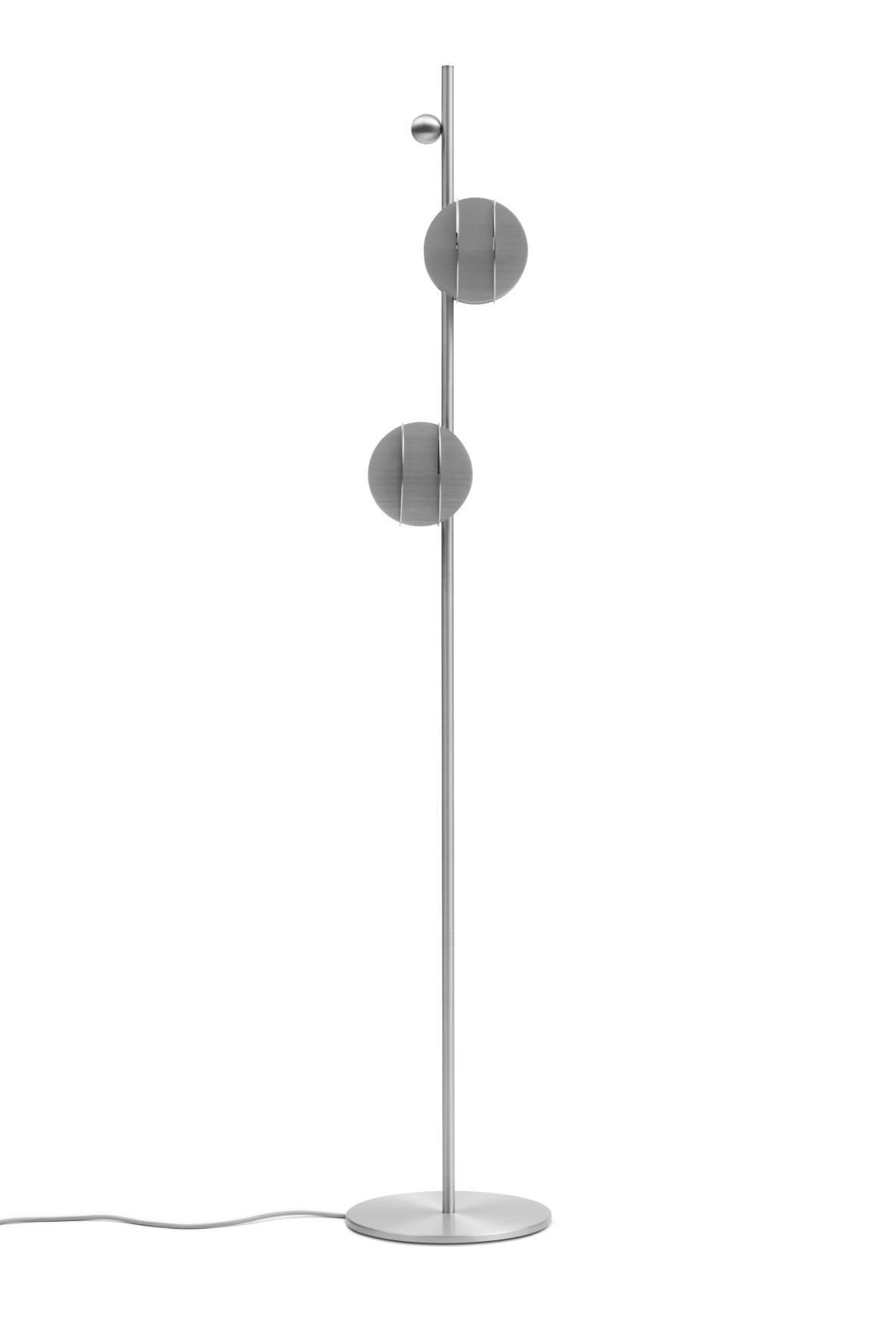 Lampa podłogowa EL stal