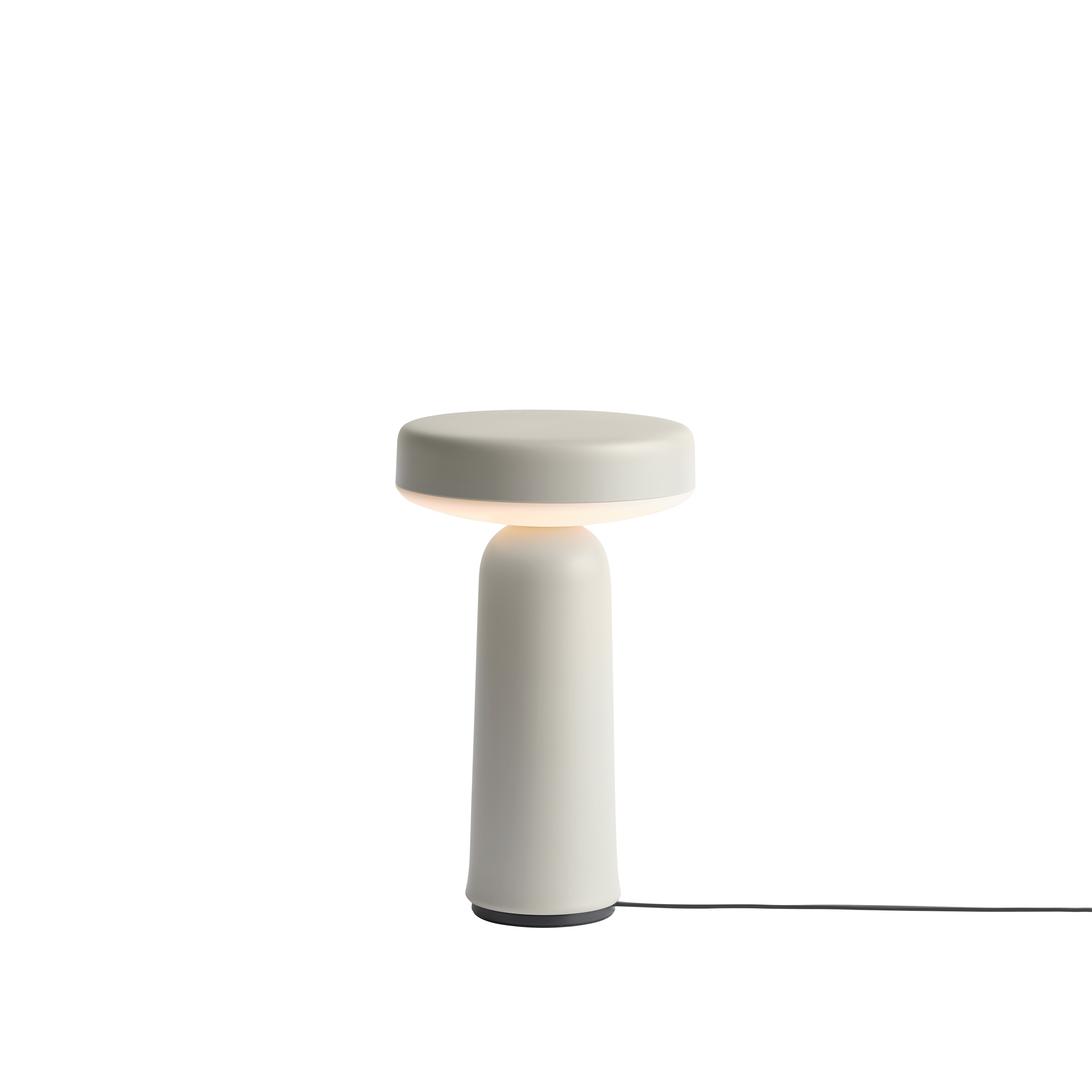 Tragbare Außenlampe EASE grau