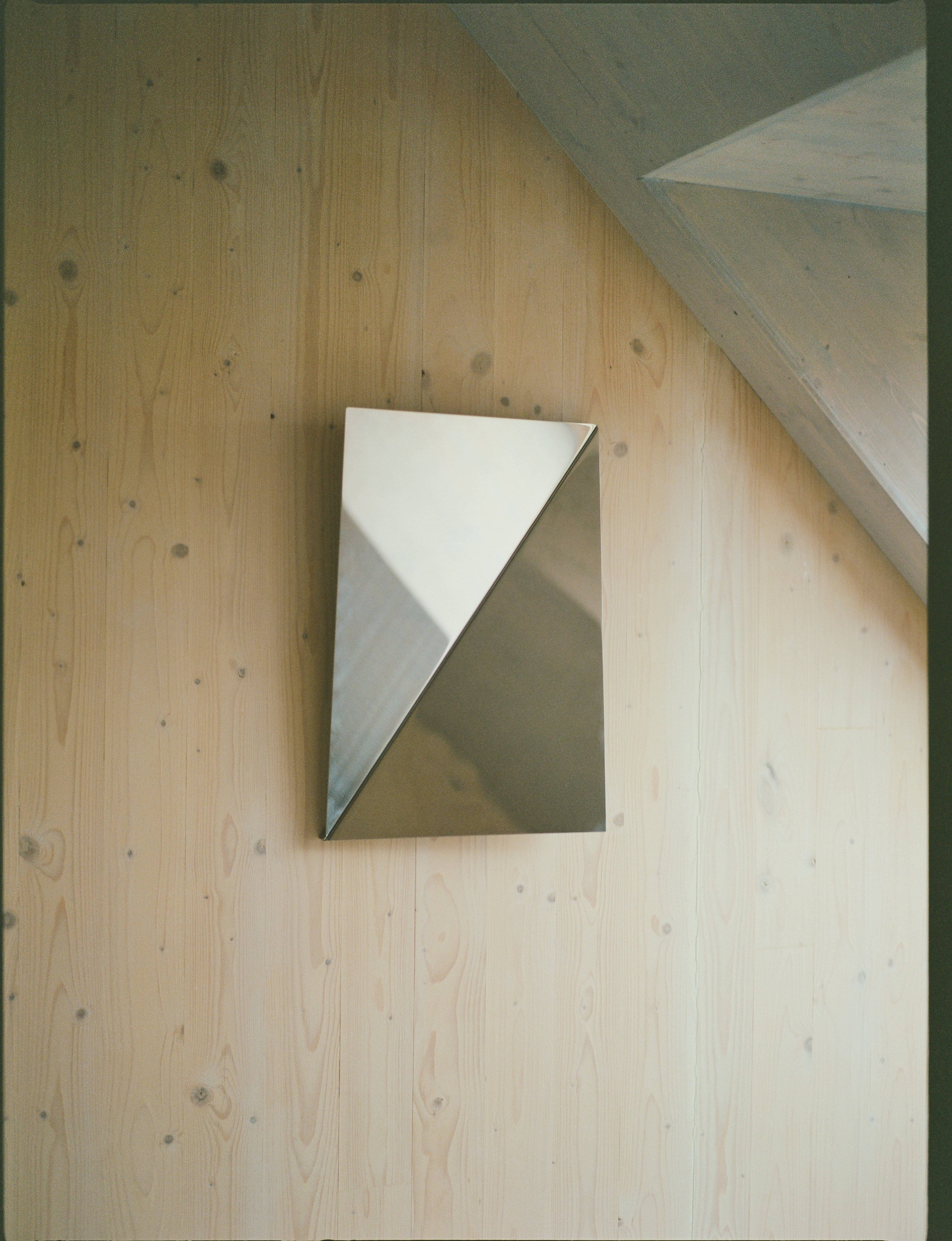 GAZE Polished Steel Mirror