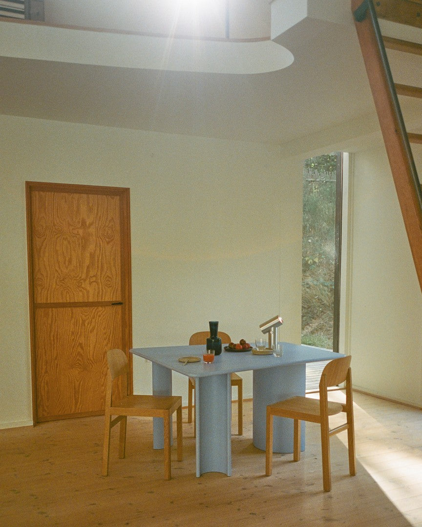 BEAM portable lamp polished aluminum