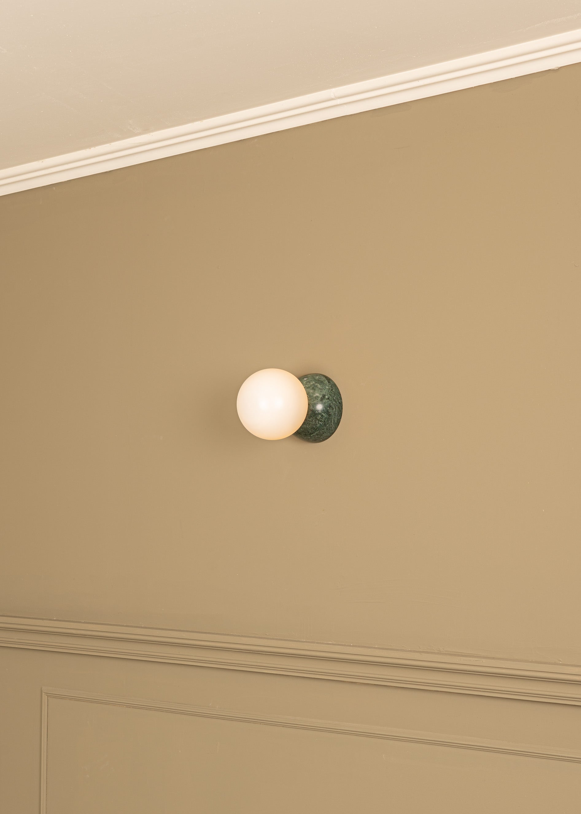 Kinkiet EKLIPSO zielony marmur