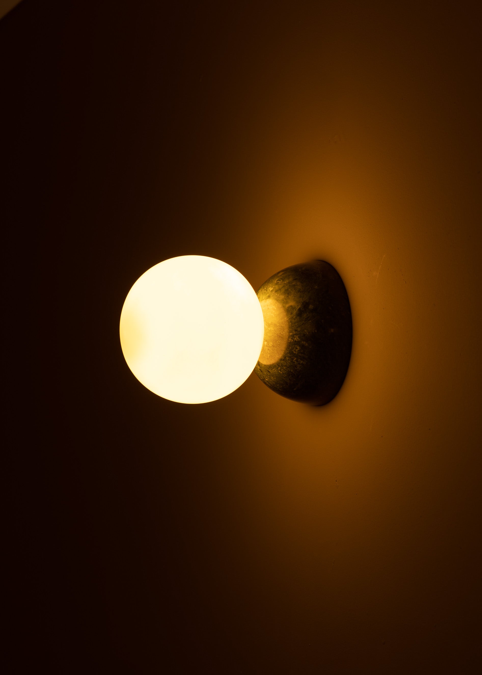 Kinkiet EKLIPSO zielony marmur