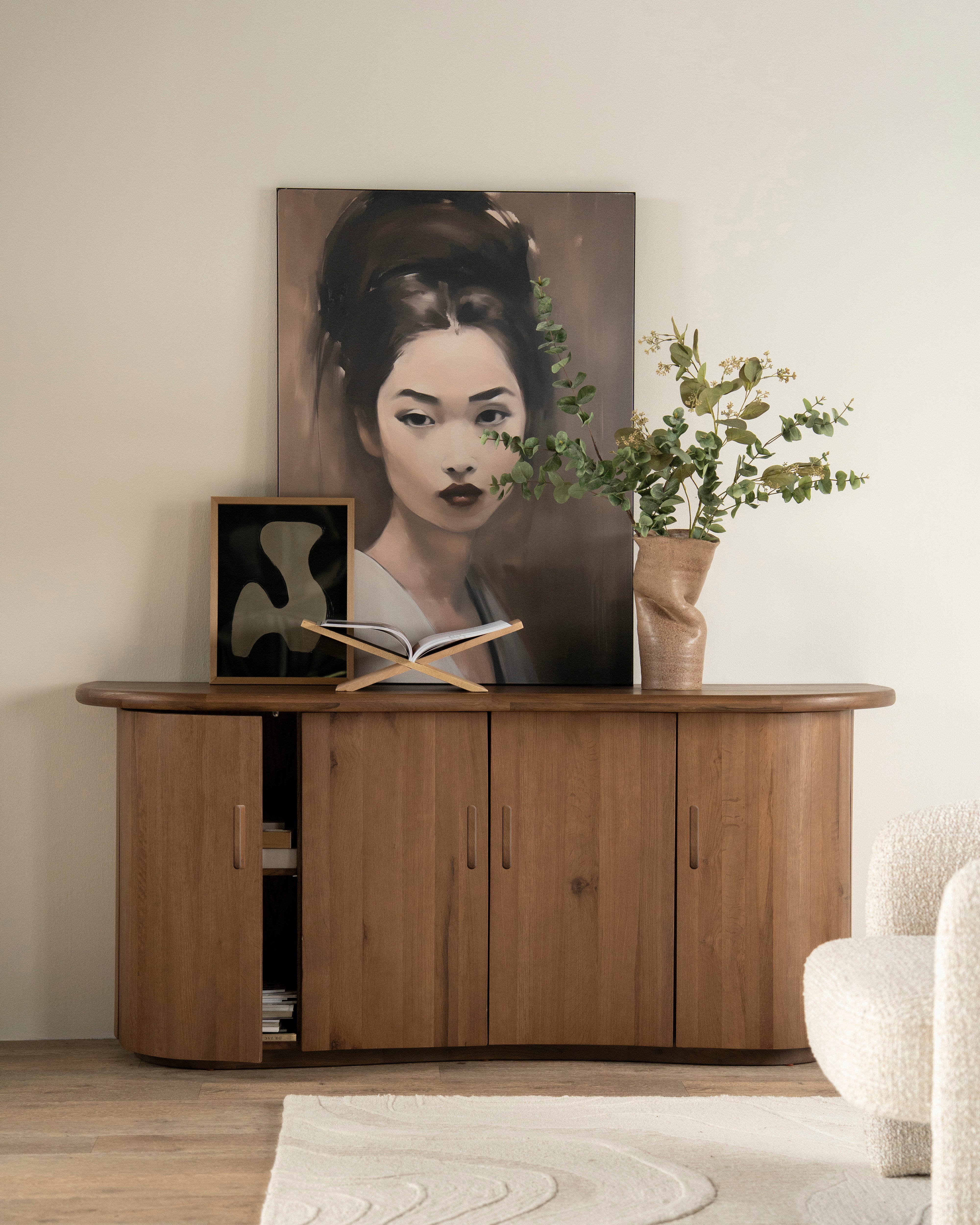 JOSH Chest of Drawers Dark Oak Wood