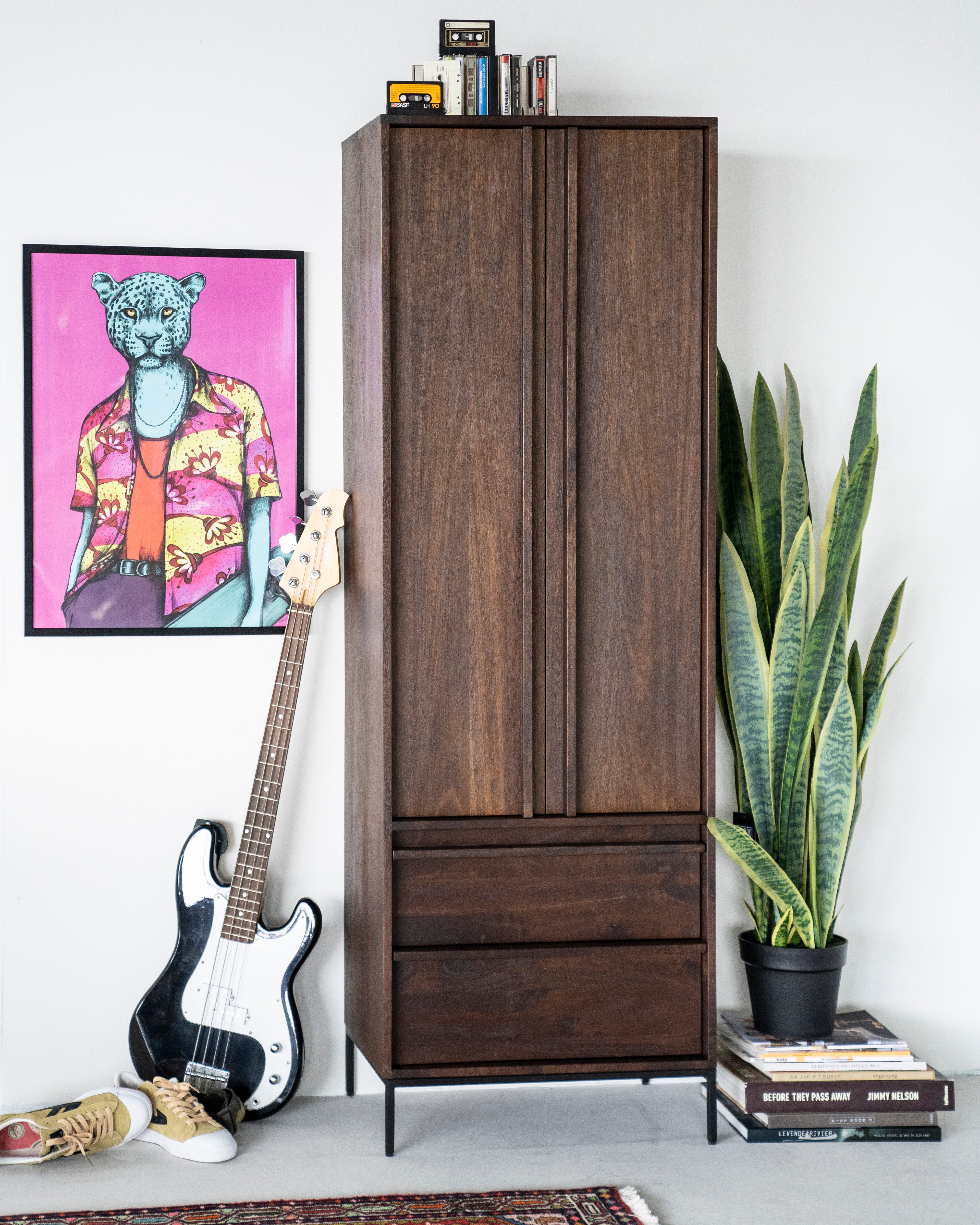 Schrank JIMMY Mango-Holz