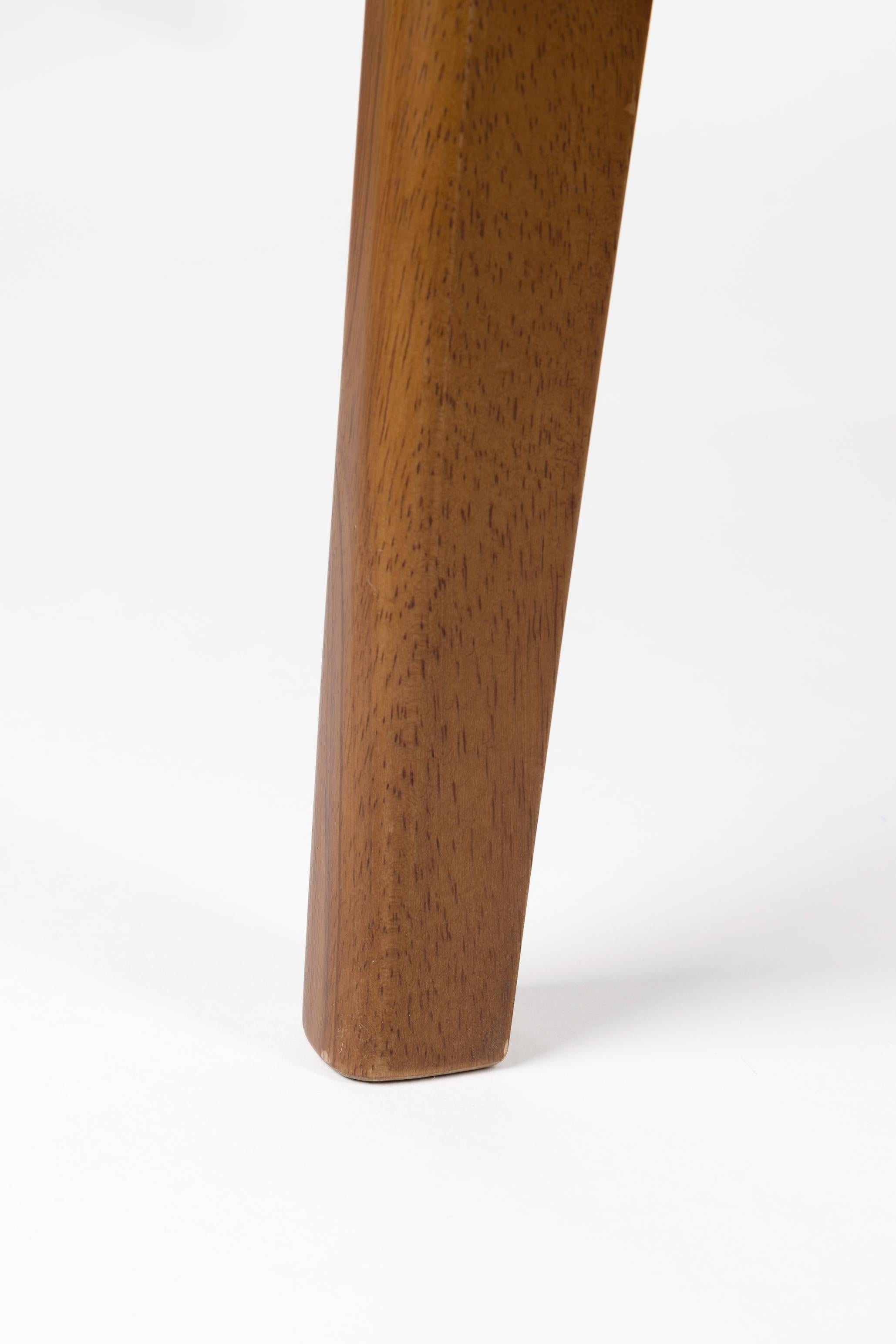 Stół rozkładany ELLEN ciemnobrązowe drewno kauczukowe