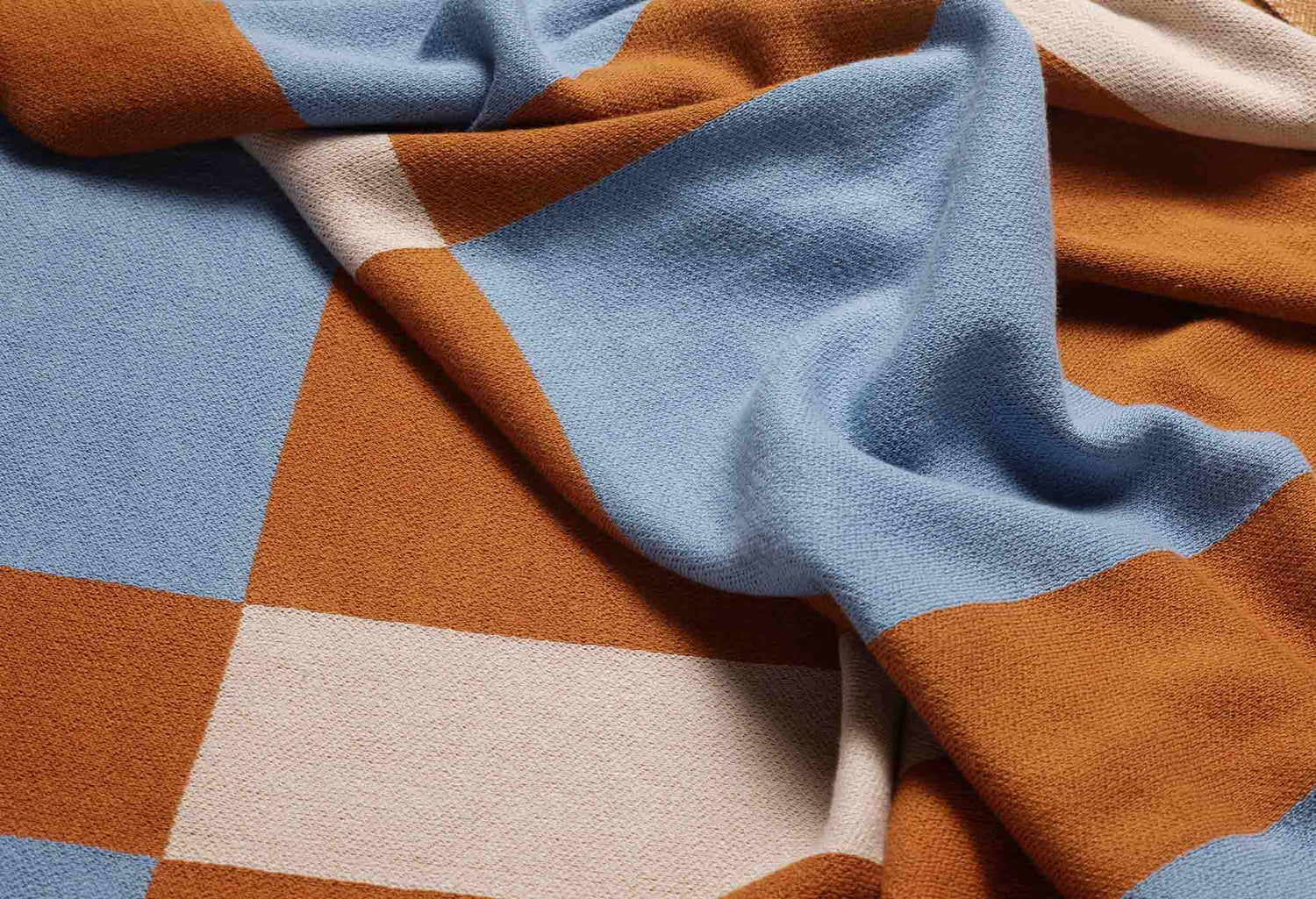 Koc STRIPED blue with brown and beige