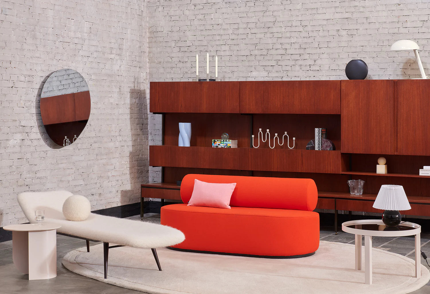 Dywan owalny NEO beżowy