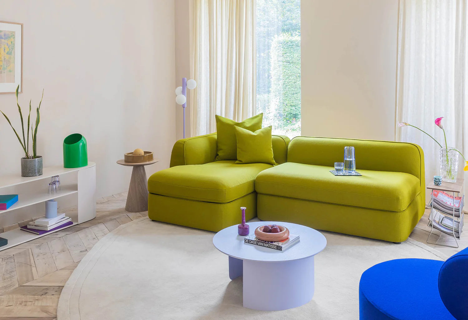 Poduszka CLEO musztardowy