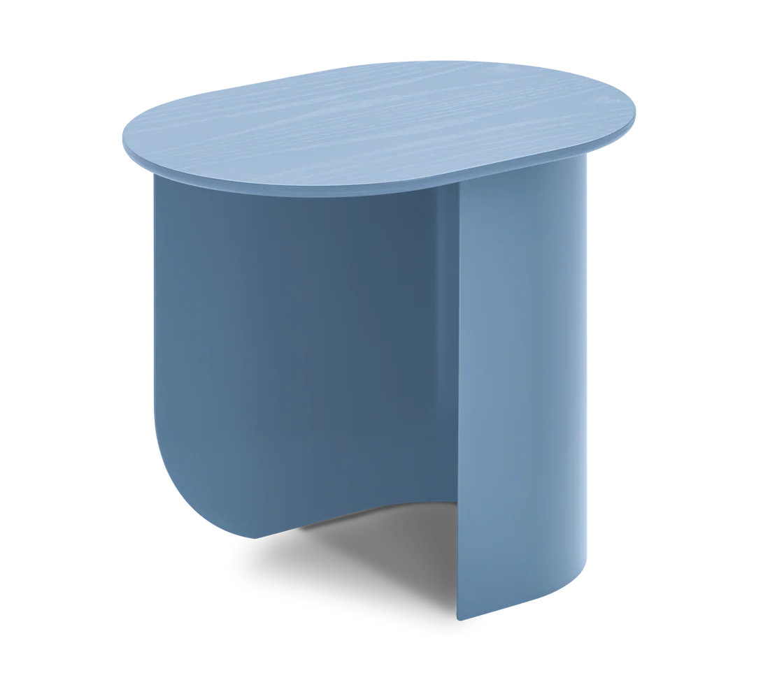 PLATEAU Blue Side Table