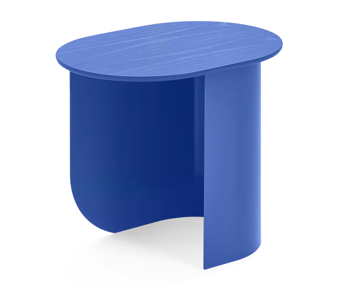 PLATEAU Cobalt Side Table