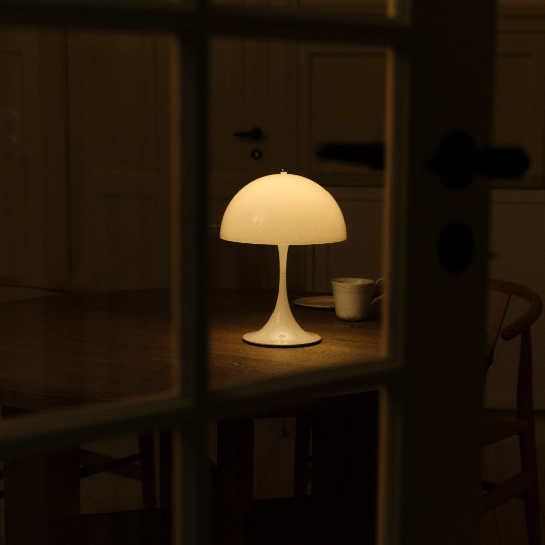 Tragbare Lampe PANTHELLA 250 weiß