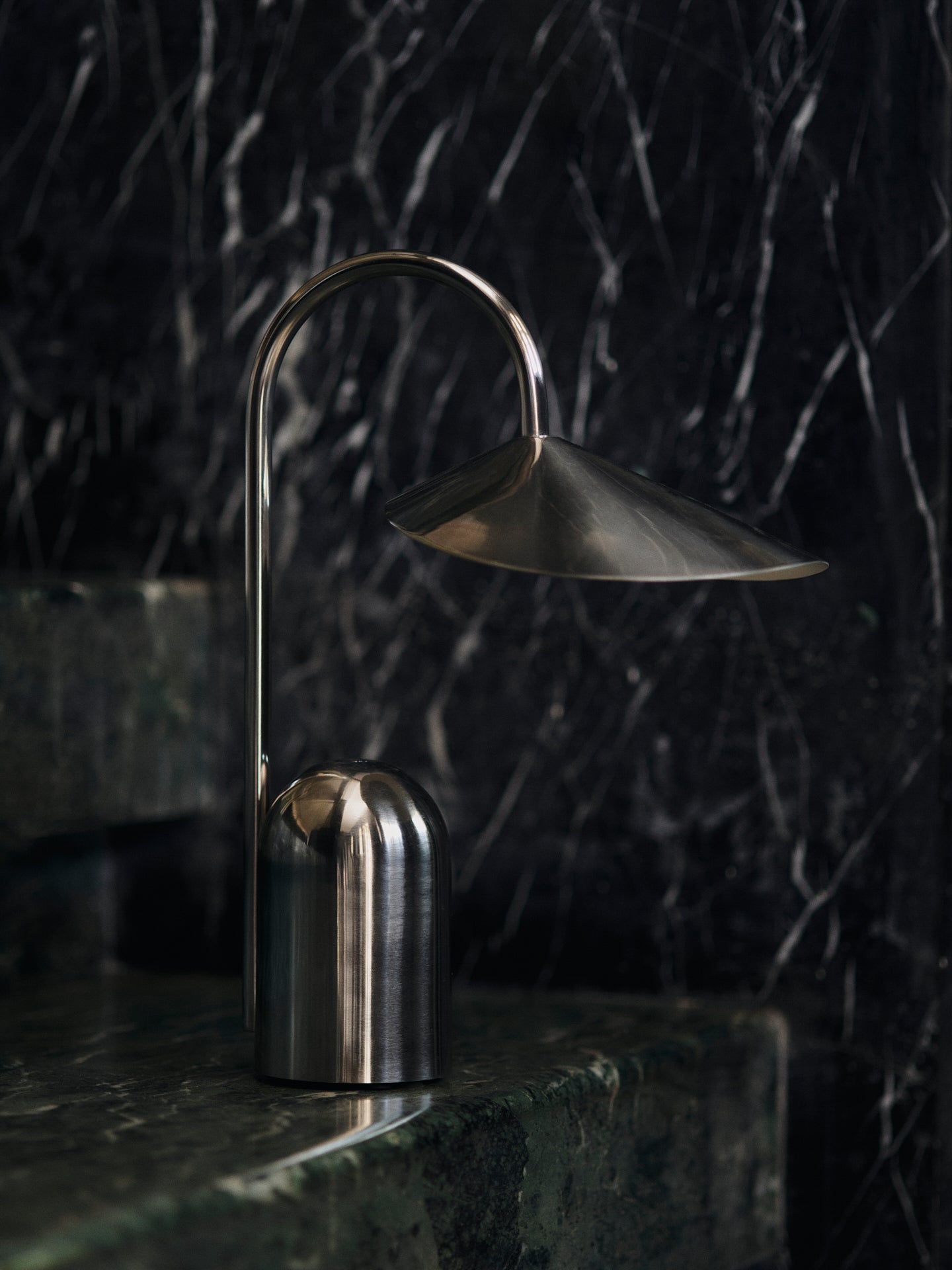 Tragbare Lampe ARUM Stahl