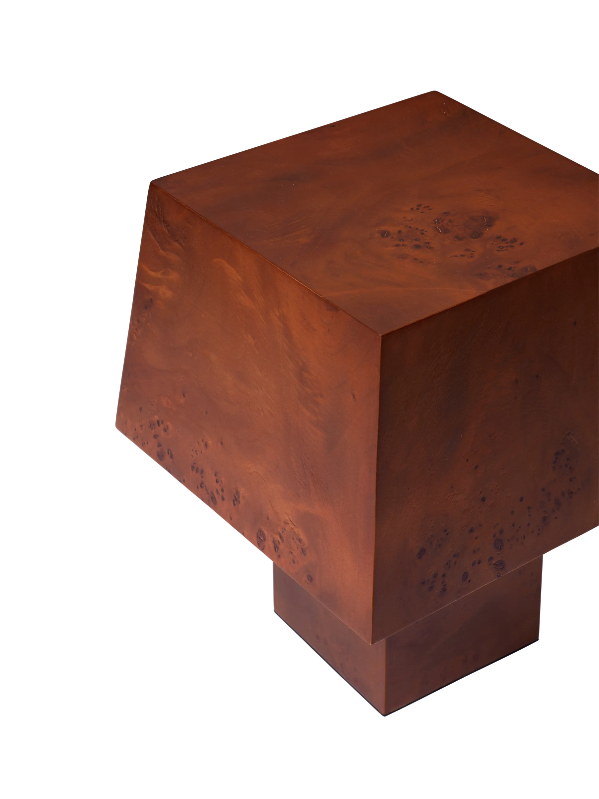 Lampa stołowa BURL ciemnobrązowy fornir, marka ferm LIVING