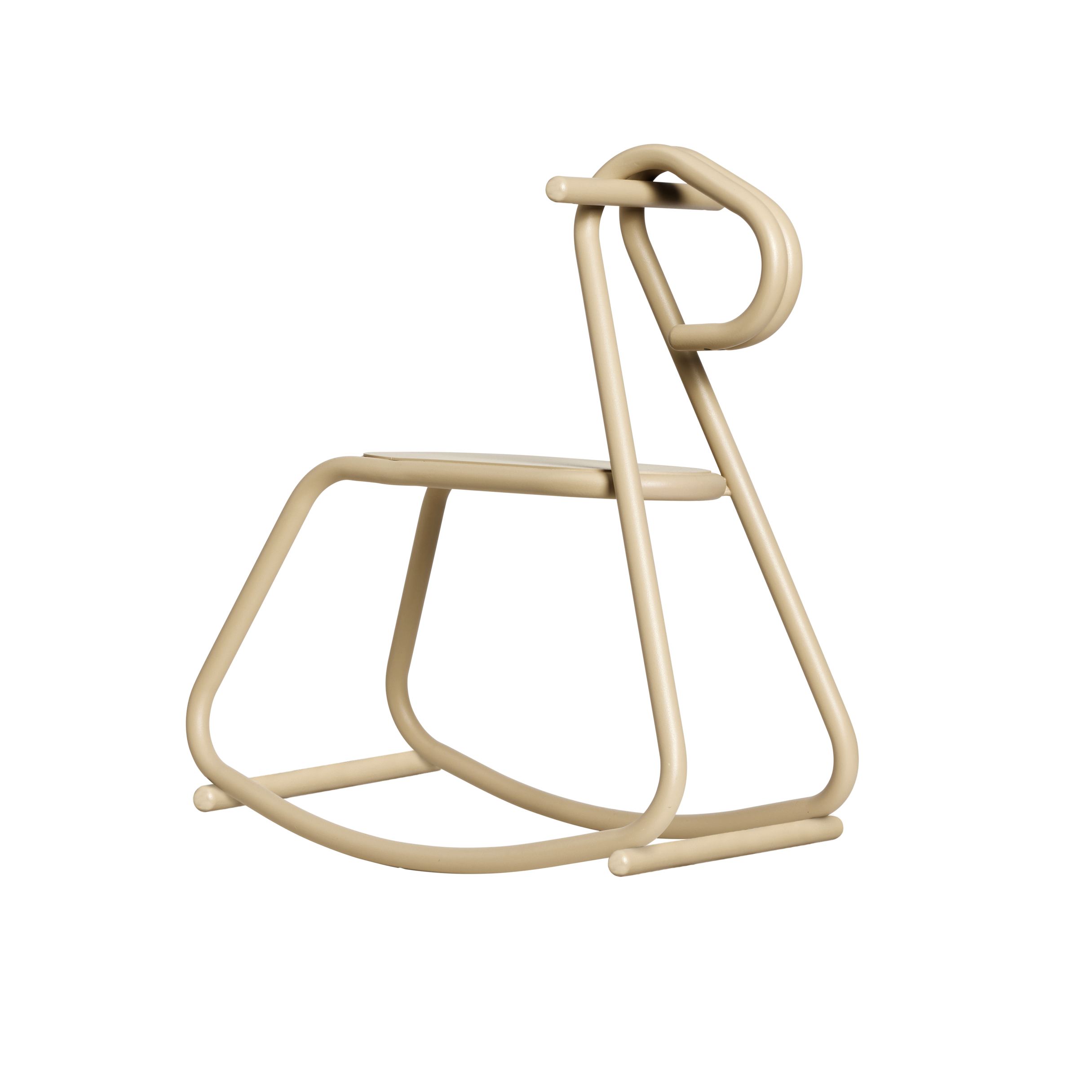 Konik bujany dla dzieci LUSSI beżowy