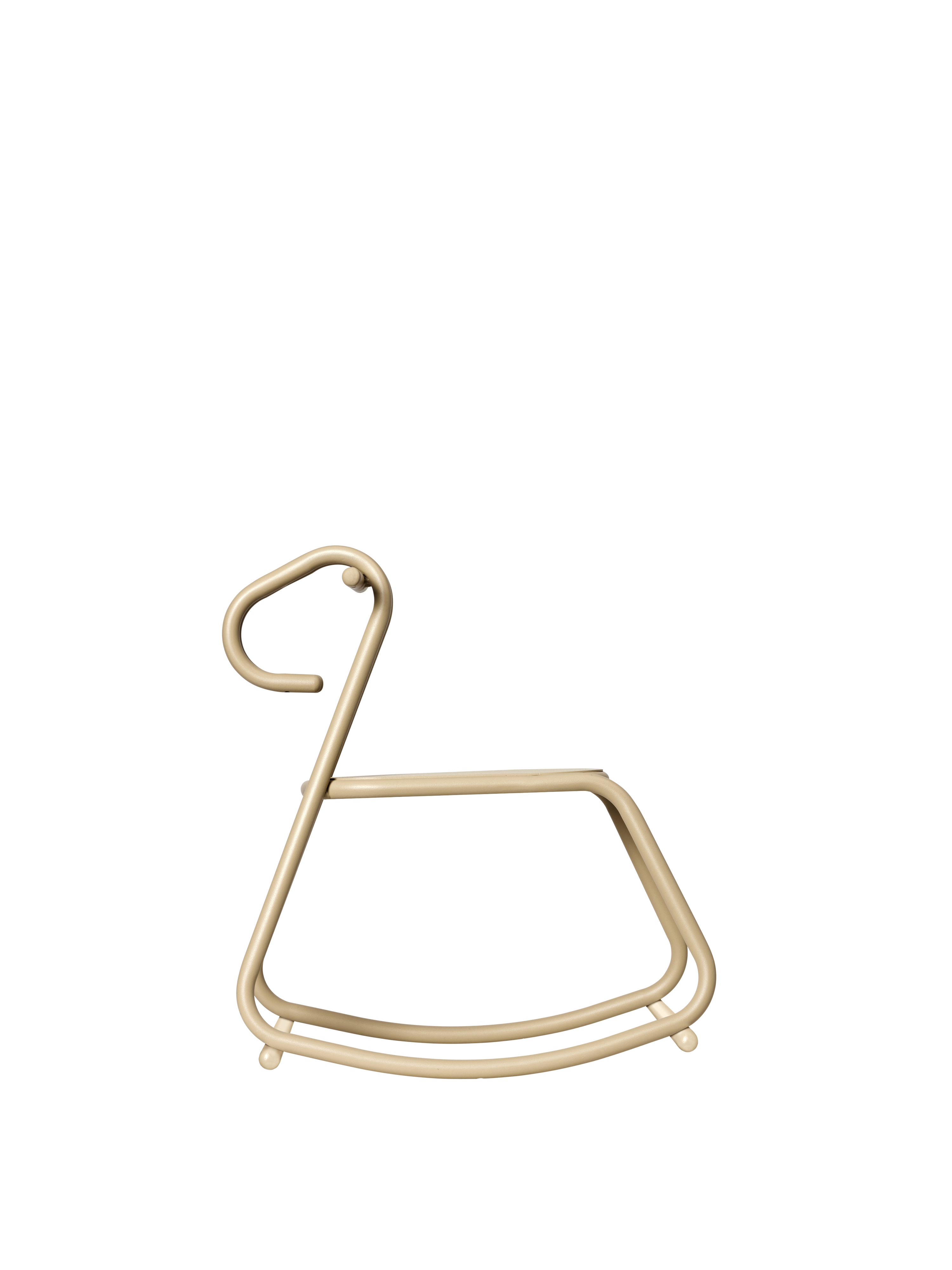 Konik bujany dla dzieci LUSSI beżowy