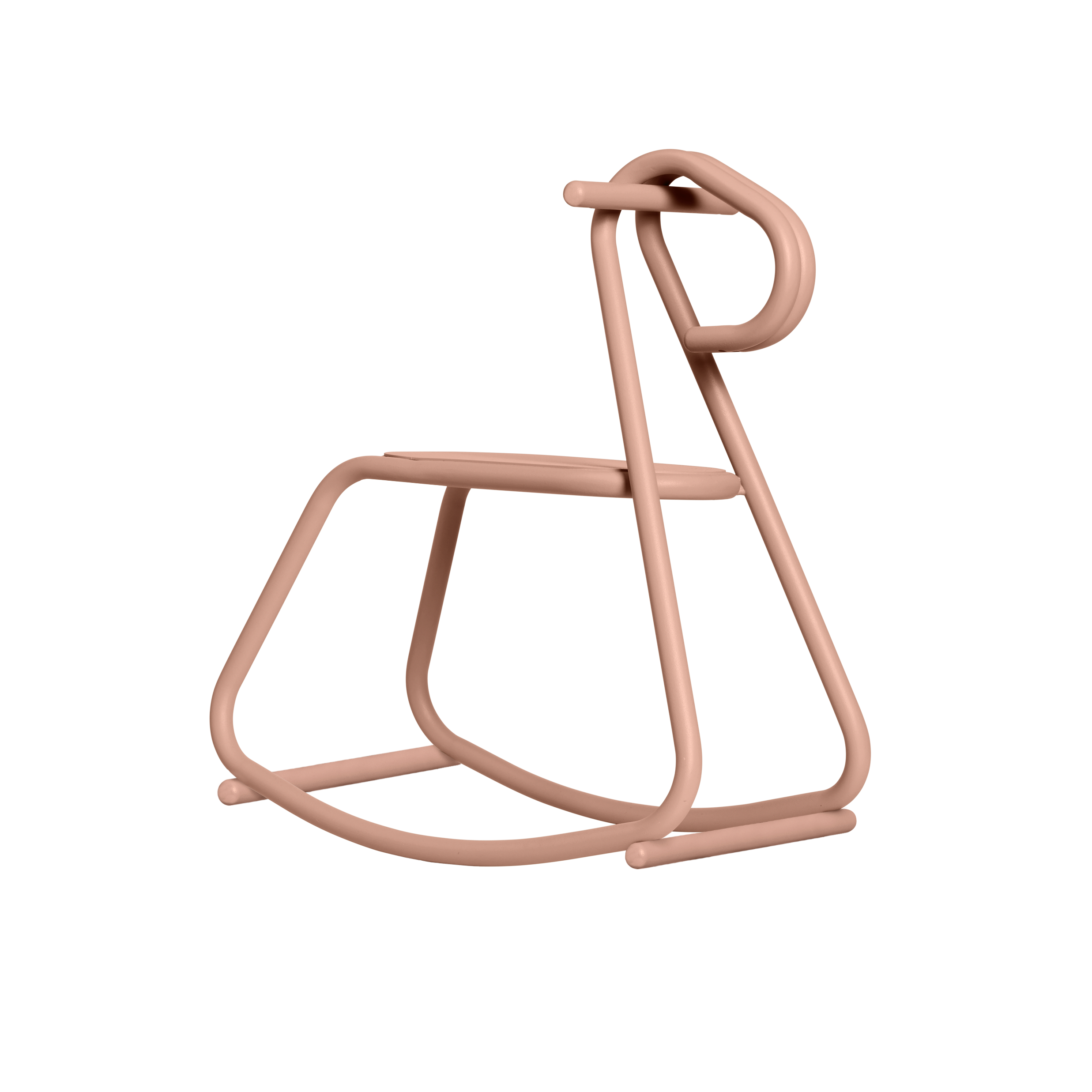 Konik bujany dla dzieci LUSSI różowy