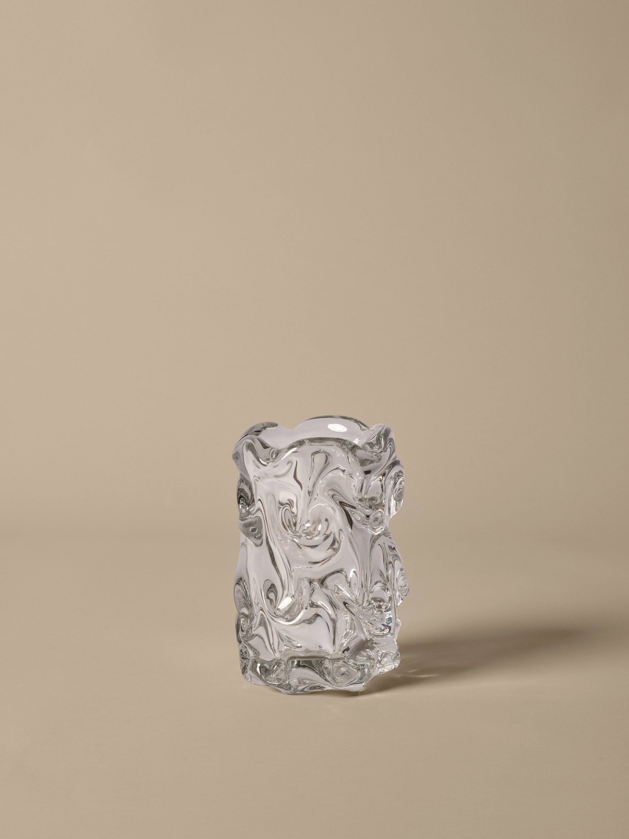 VIRELLE vase blown glass