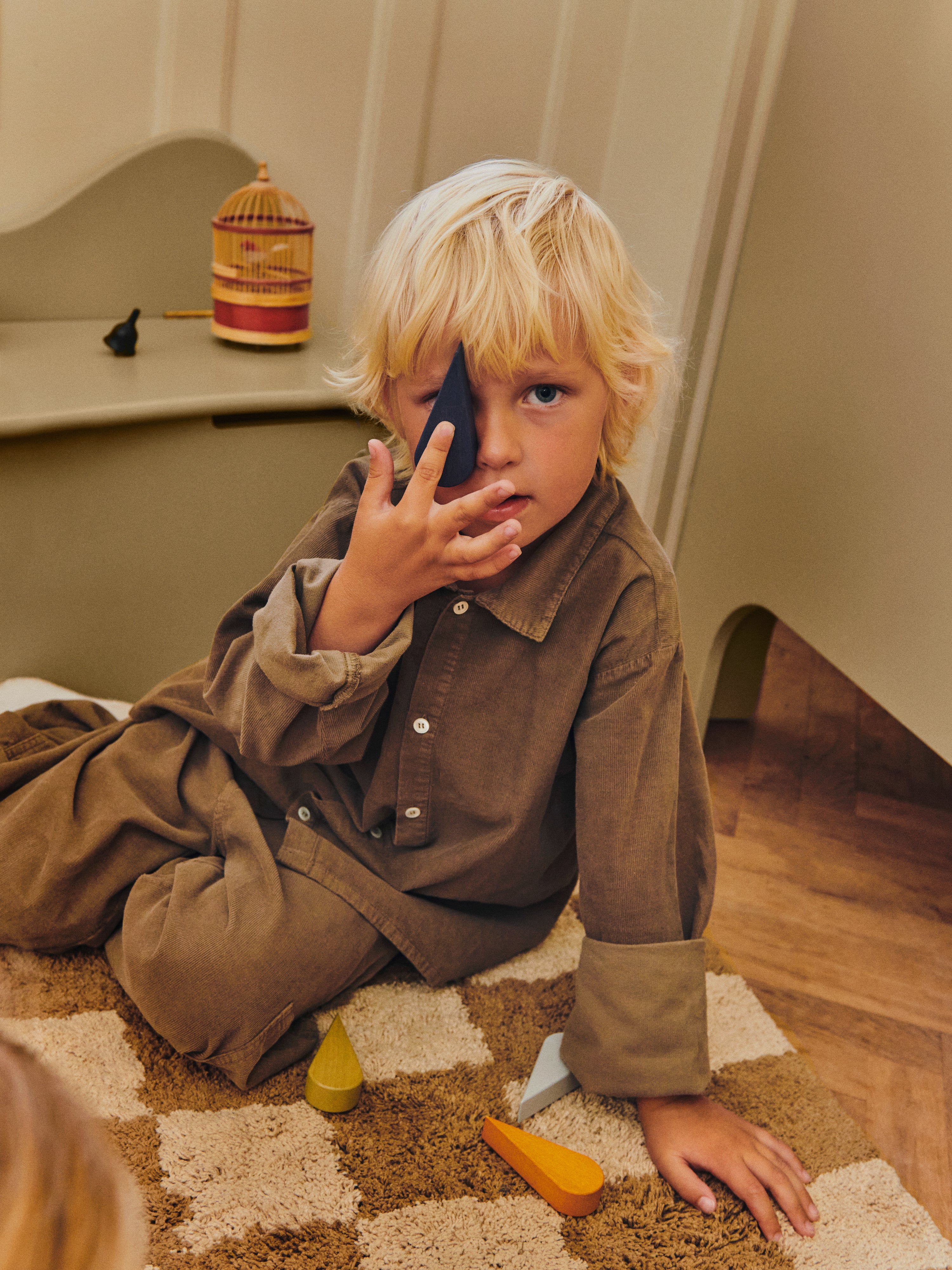 Klocki dla dzieci PETAL wielokolorowy